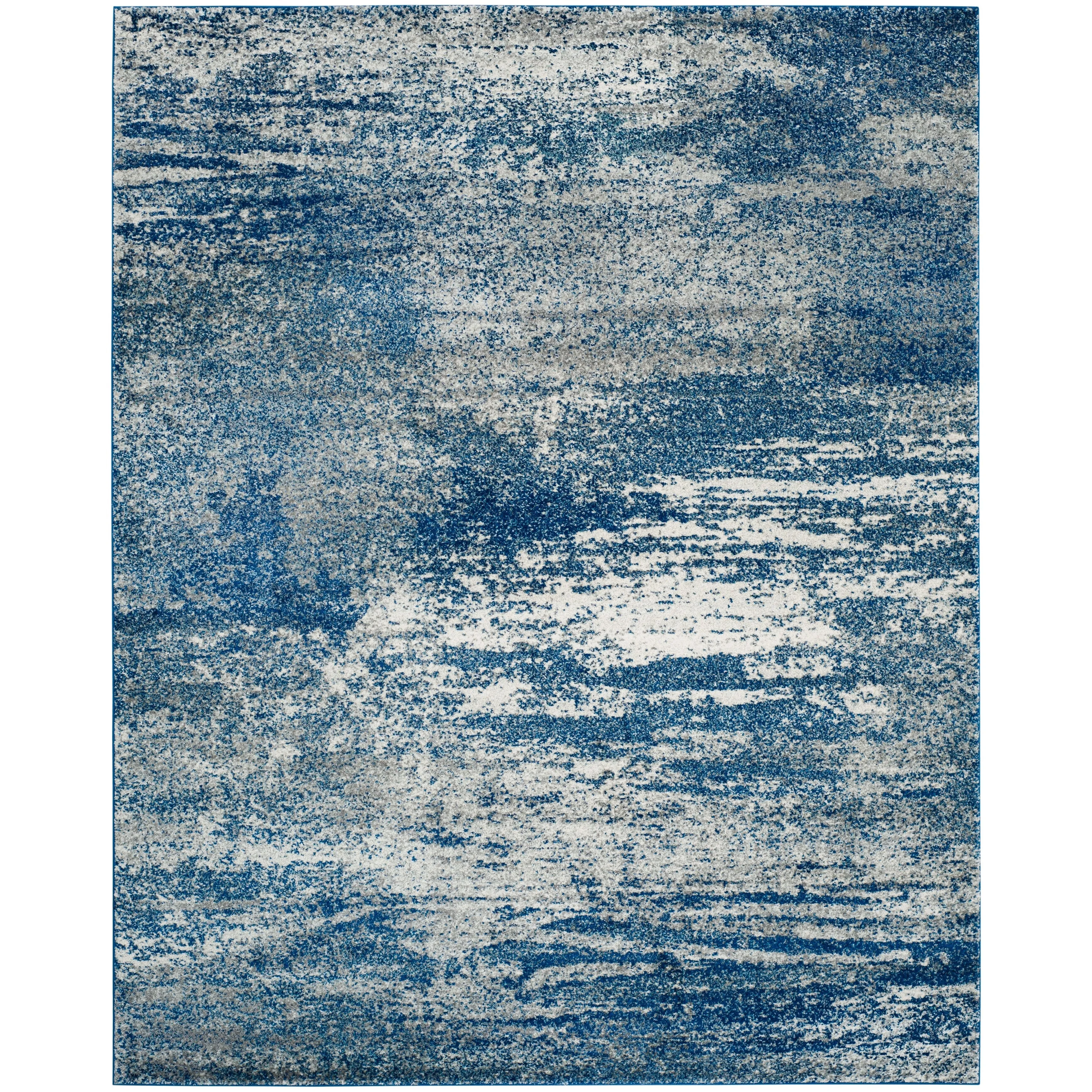 SAFAVIEH. Evoke Yukako Modern Abstract Distressed Rug