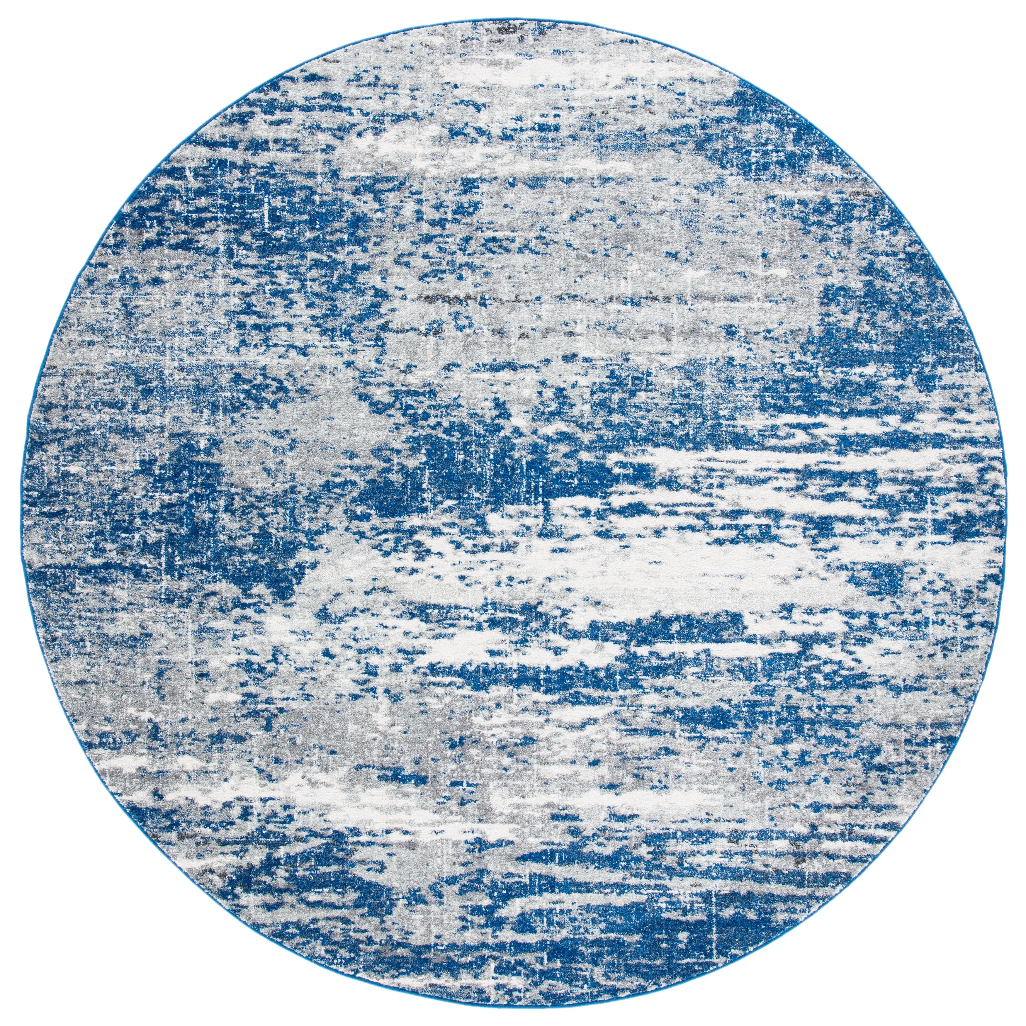 SAFAVIEH. Evoke Yukako Modern Abstract Distressed Rug