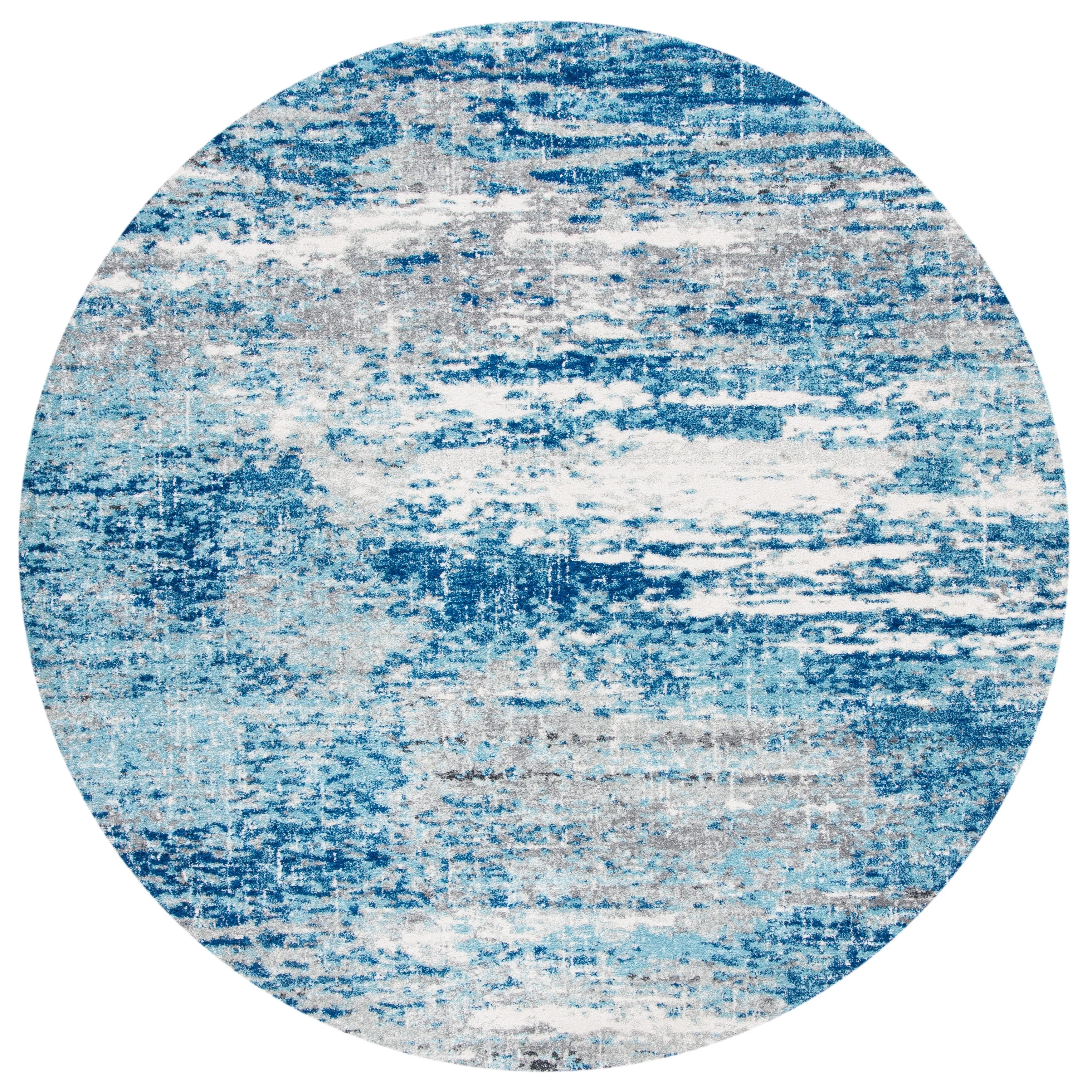 SAFAVIEH. Evoke Yukako Modern Abstract Distressed Rug