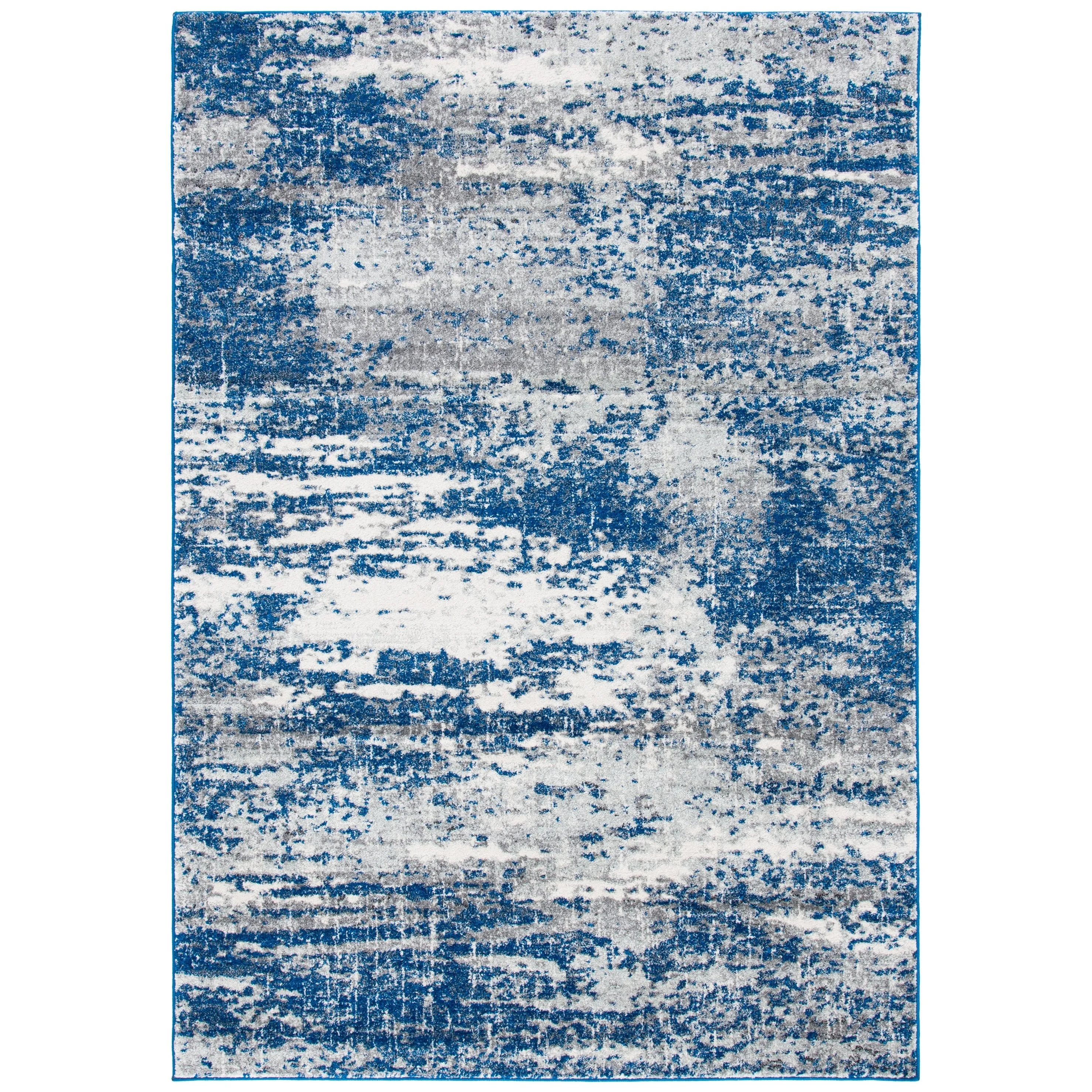 SAFAVIEH. Evoke Yukako Modern Abstract Distressed Rug