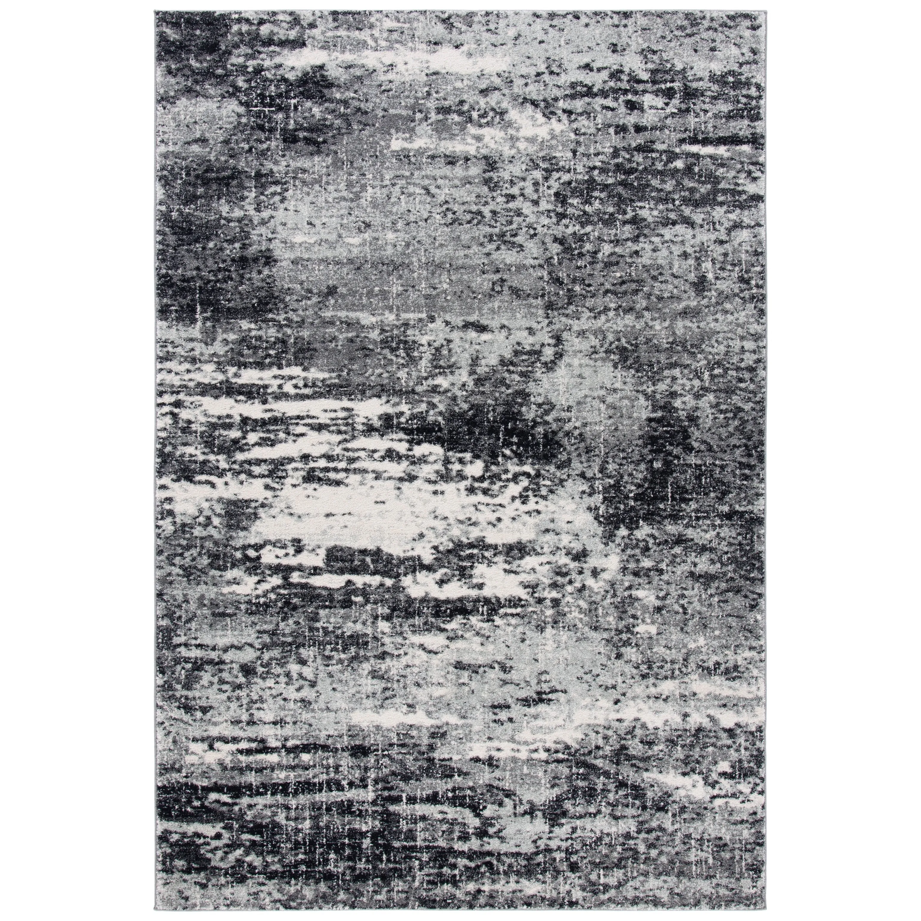 SAFAVIEH. Evoke Yukako Modern Abstract Distressed Rug