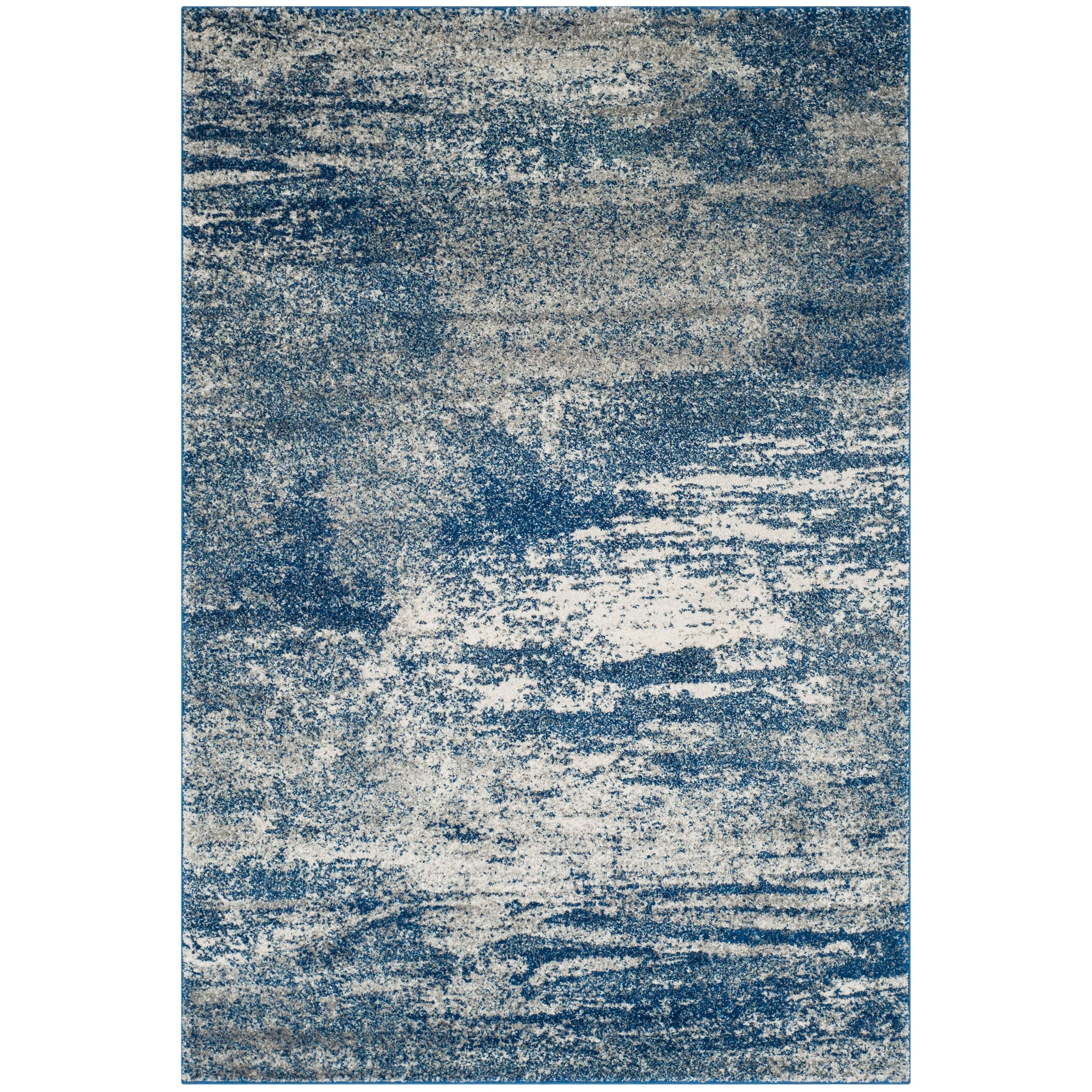 SAFAVIEH. Evoke Yukako Modern Abstract Distressed Rug