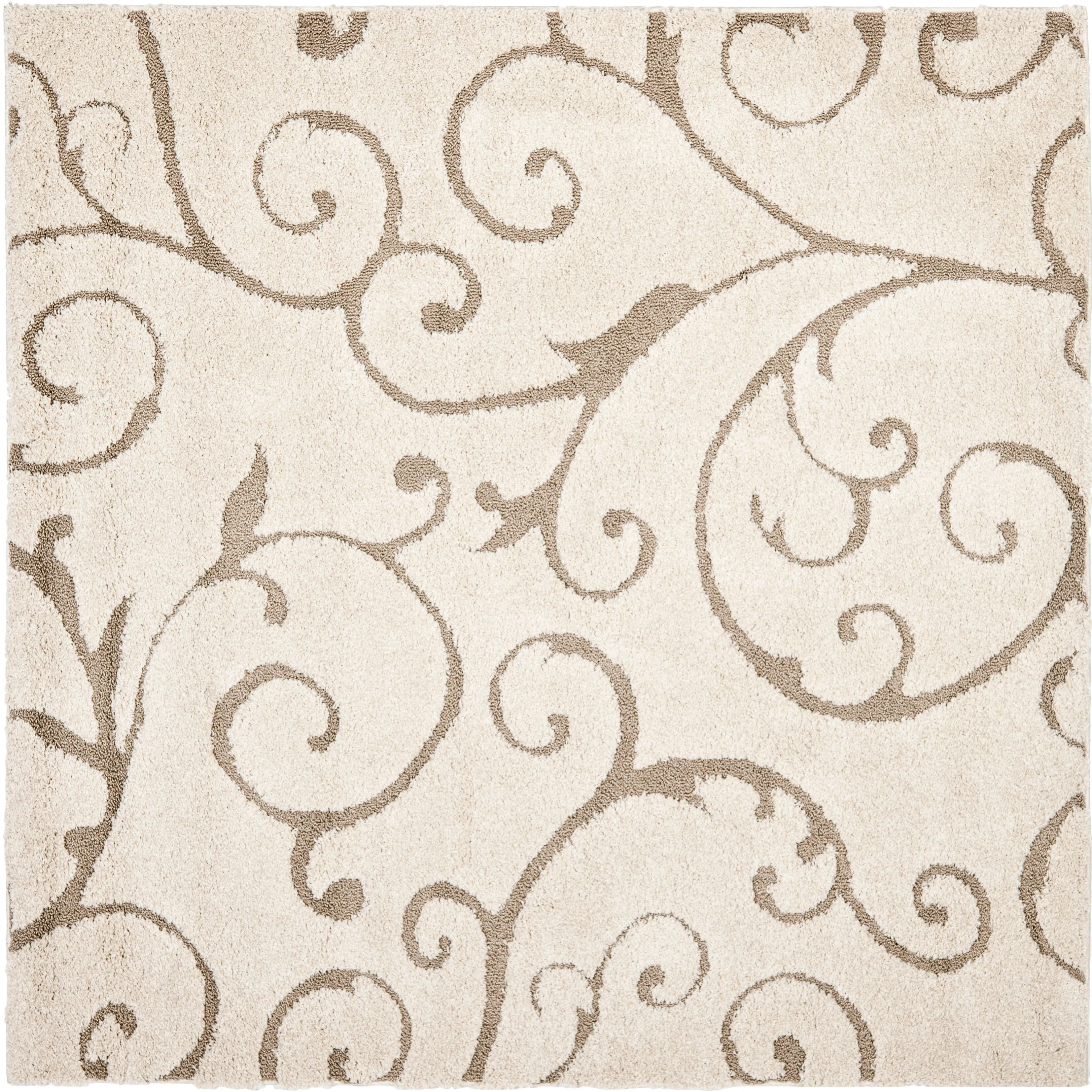 SAFAVIEH Florida Ryung Shag Scroll 1.2-inch Thick Textured Rug