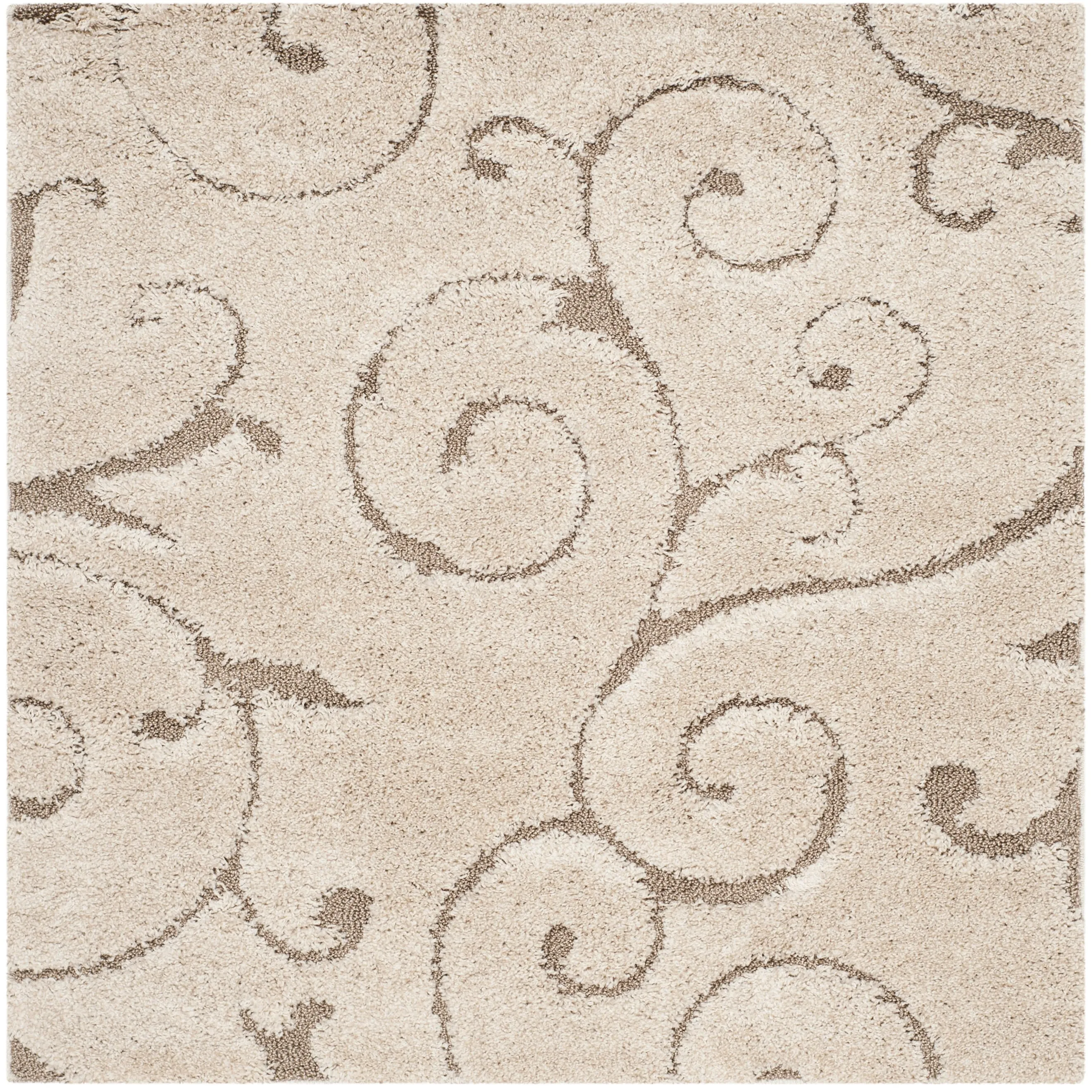SAFAVIEH Florida Ryung Shag Scroll 1.2-inch Thick Textured Rug