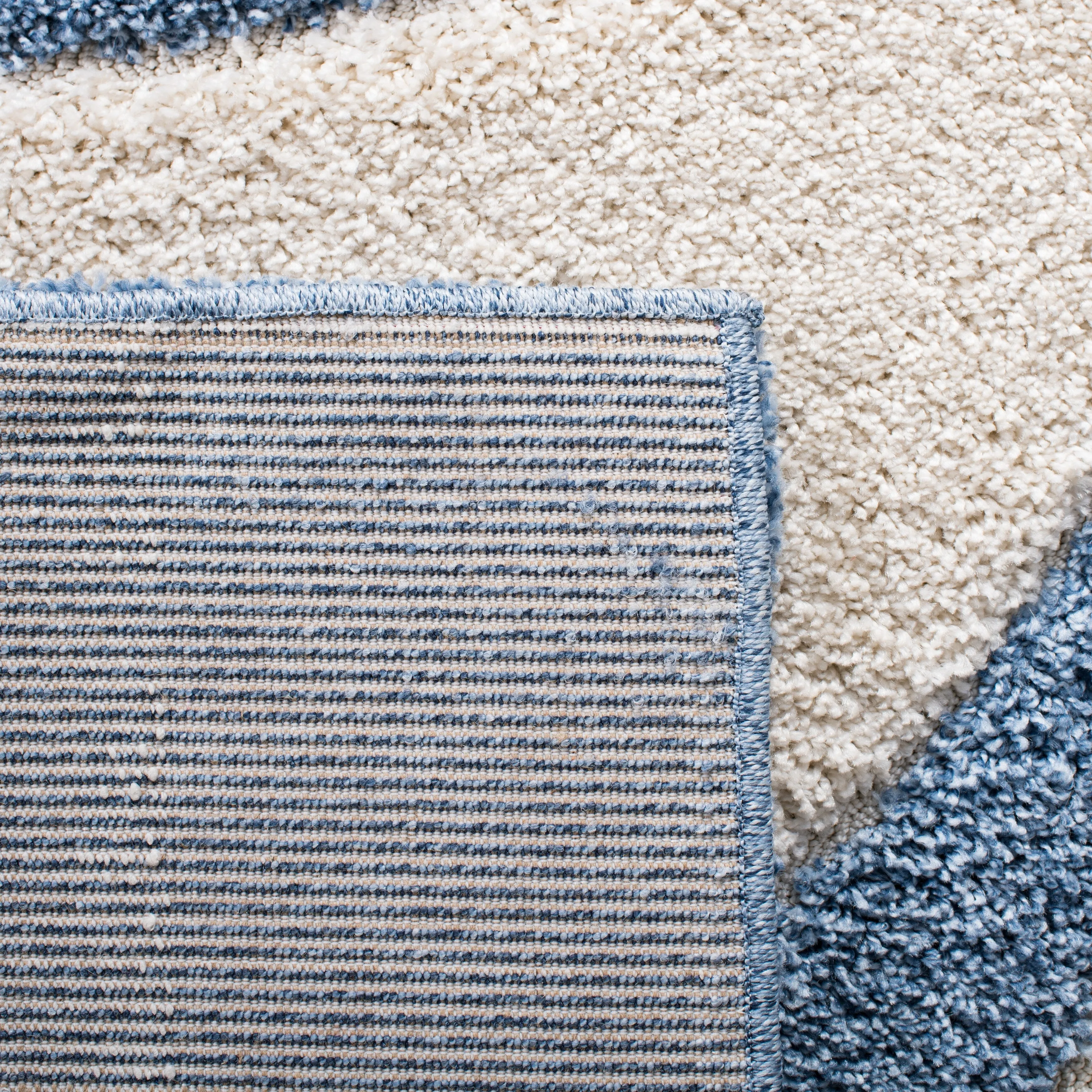 SAFAVIEH Florida Shag Rositha Abstract 1.2-inch Thick Rug