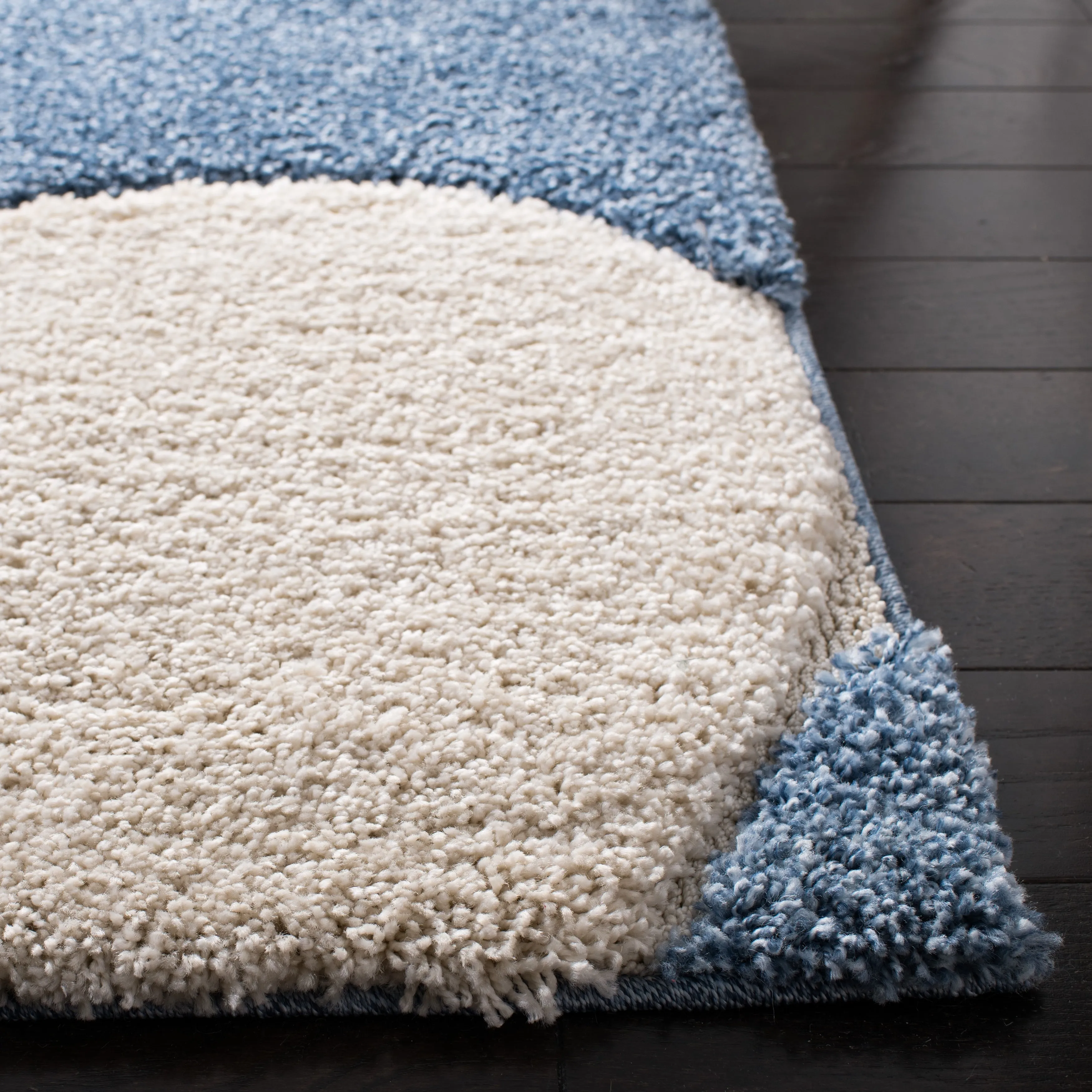 SAFAVIEH Florida Shag Rositha Abstract 1.2-inch Thick Rug