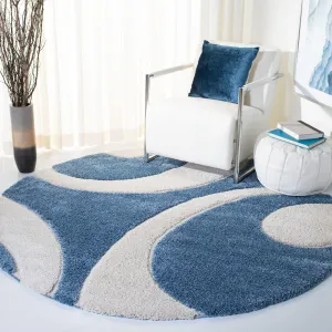 SAFAVIEH Florida Shag Rositha Abstract 1.2-inch Thick Rug