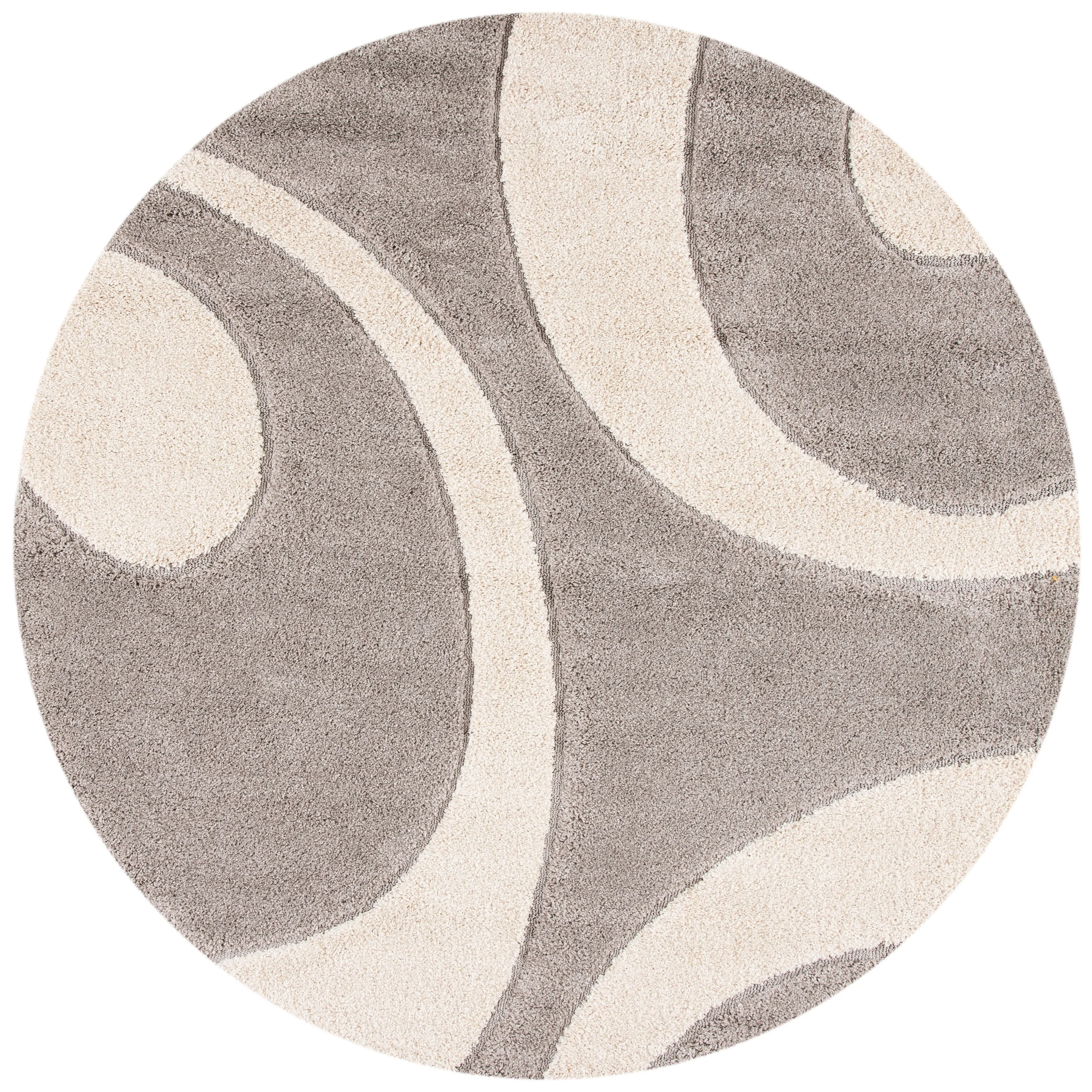 SAFAVIEH Florida Shag Rositha Abstract 1.2-inch Thick Rug