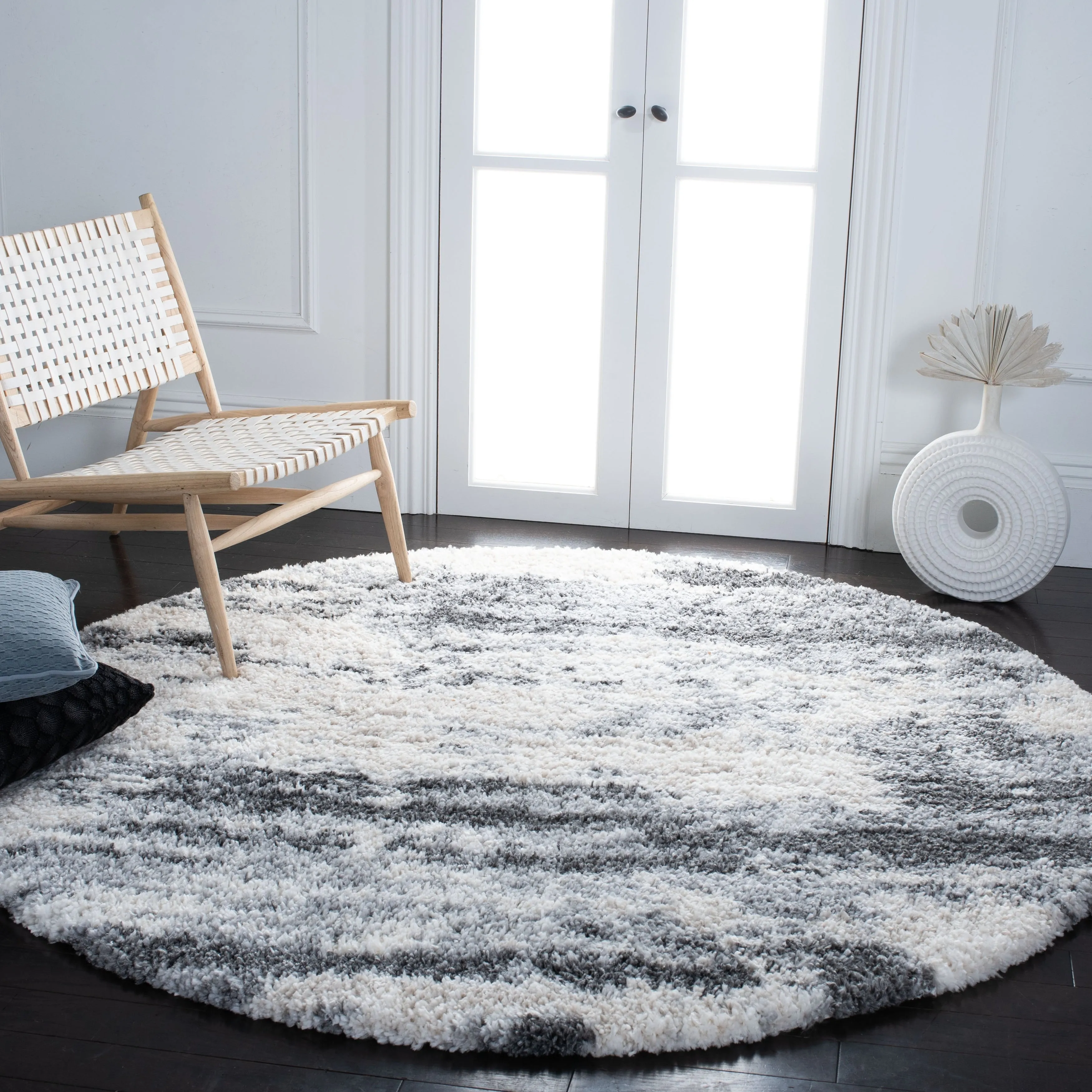 SAFAVIEH Fontana Shag Angeliene Modern Abstract 2-inch Thick Rug