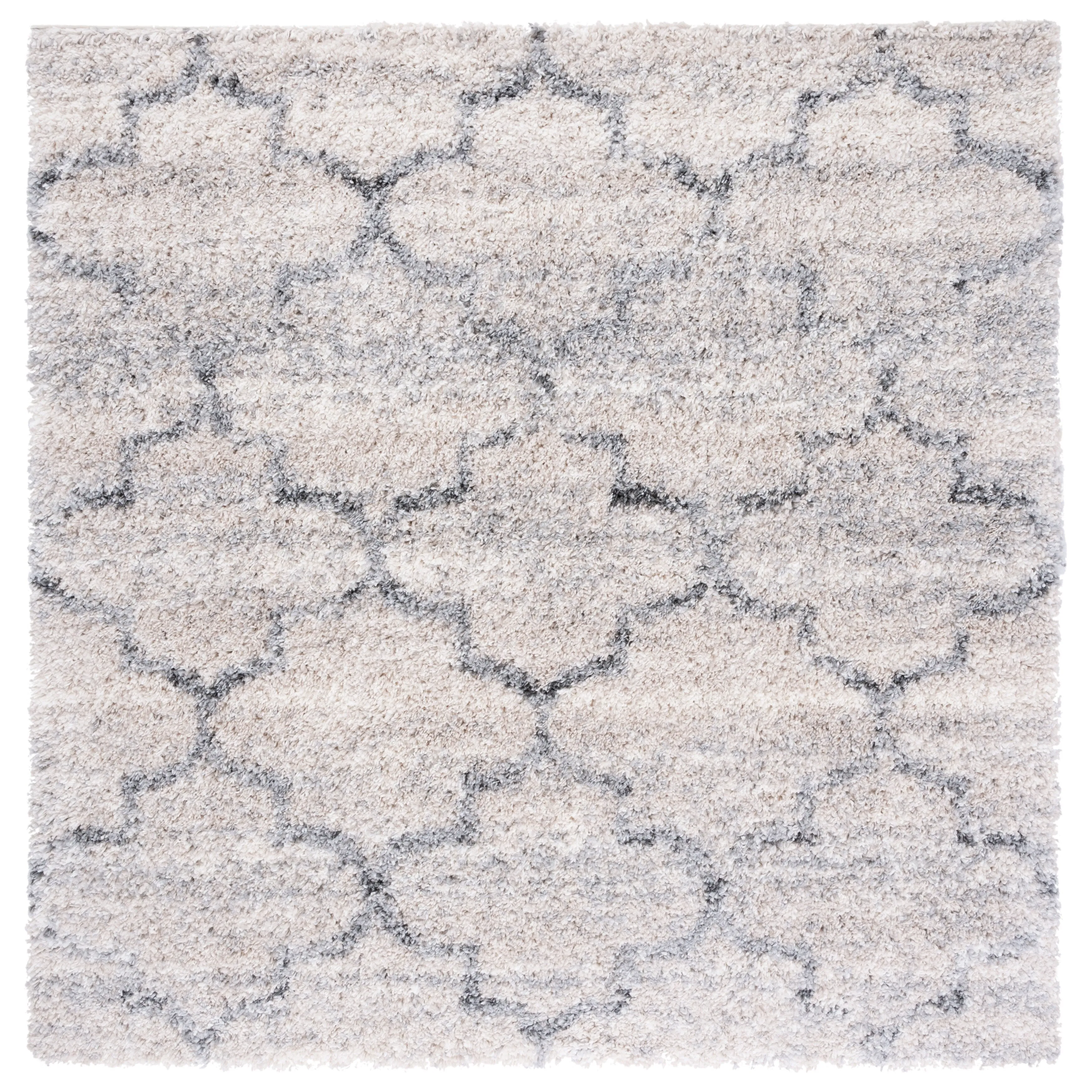 SAFAVIEH Fontana Shag Dorena Trellis 2-inch Thick Rug