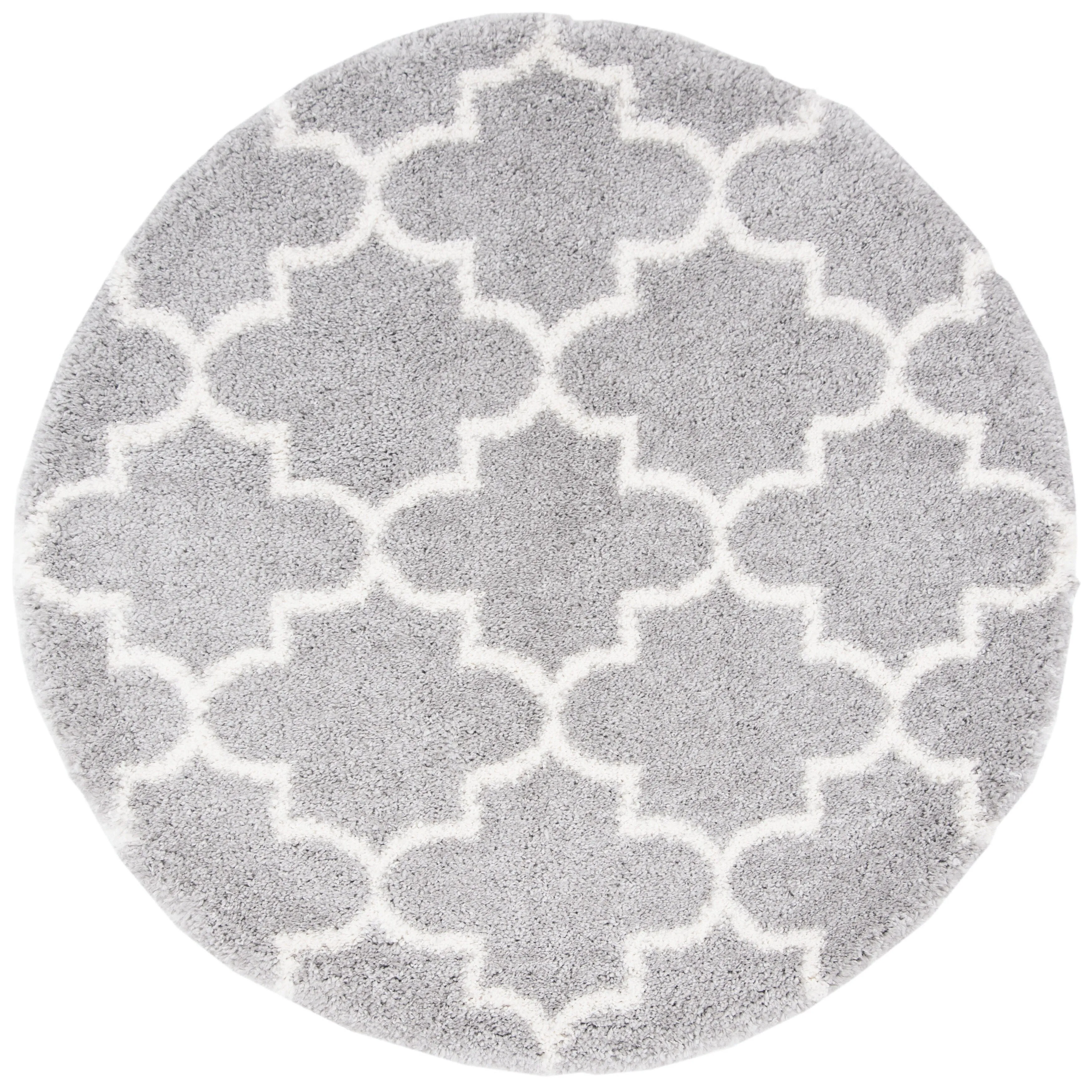SAFAVIEH Fontana Shag Evor Trellis 2-inch Thick Rug
