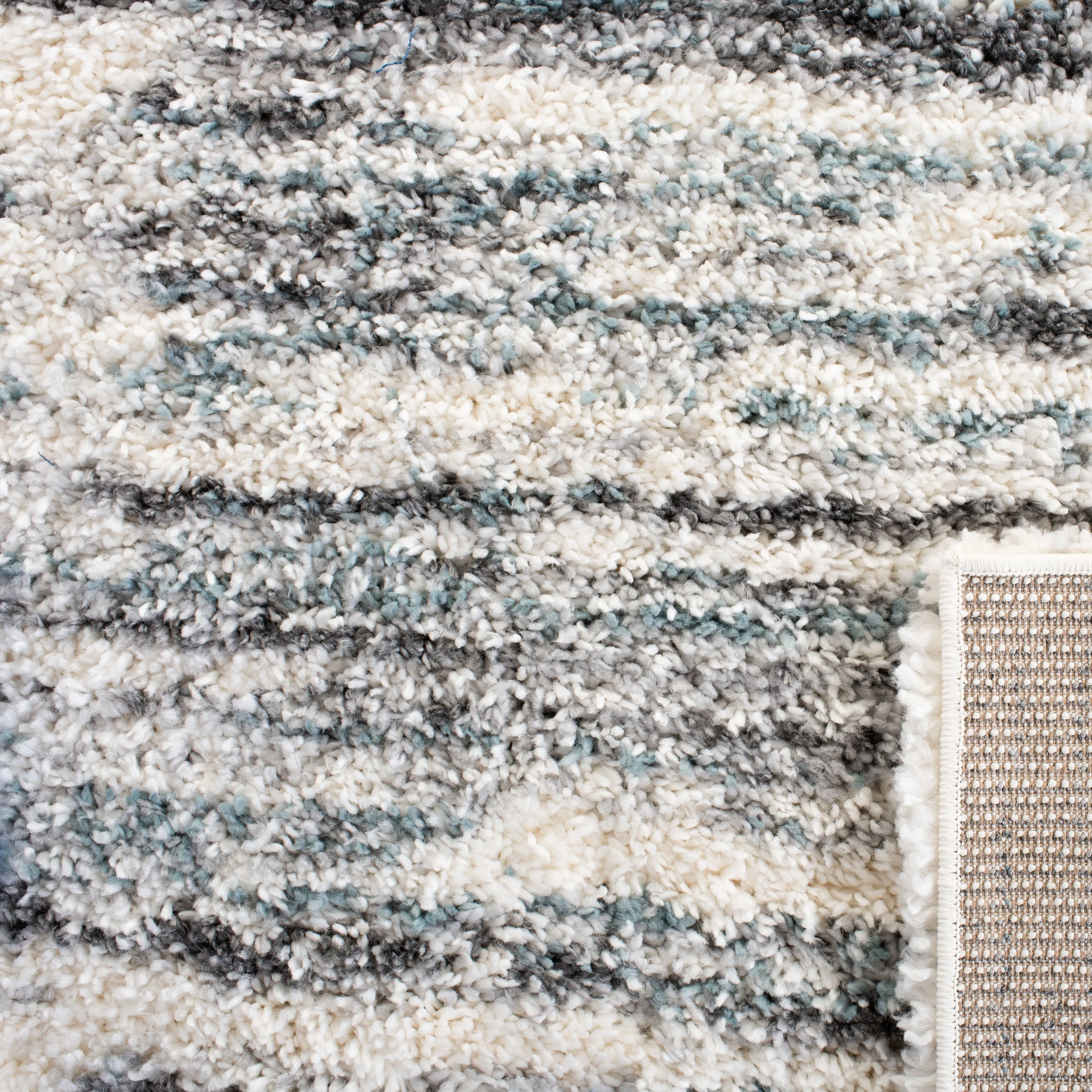 SAFAVIEH Fontana Shag Fatema Modern Abstract 2-inch Thick Rug
