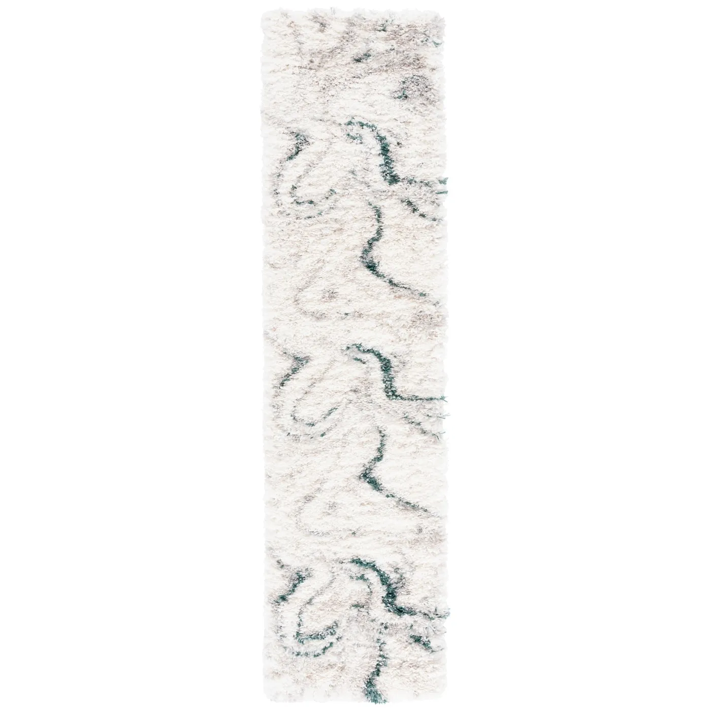 SAFAVIEH. Fontana Shag Zviya Modern Abstract 2-inch Thick Rug