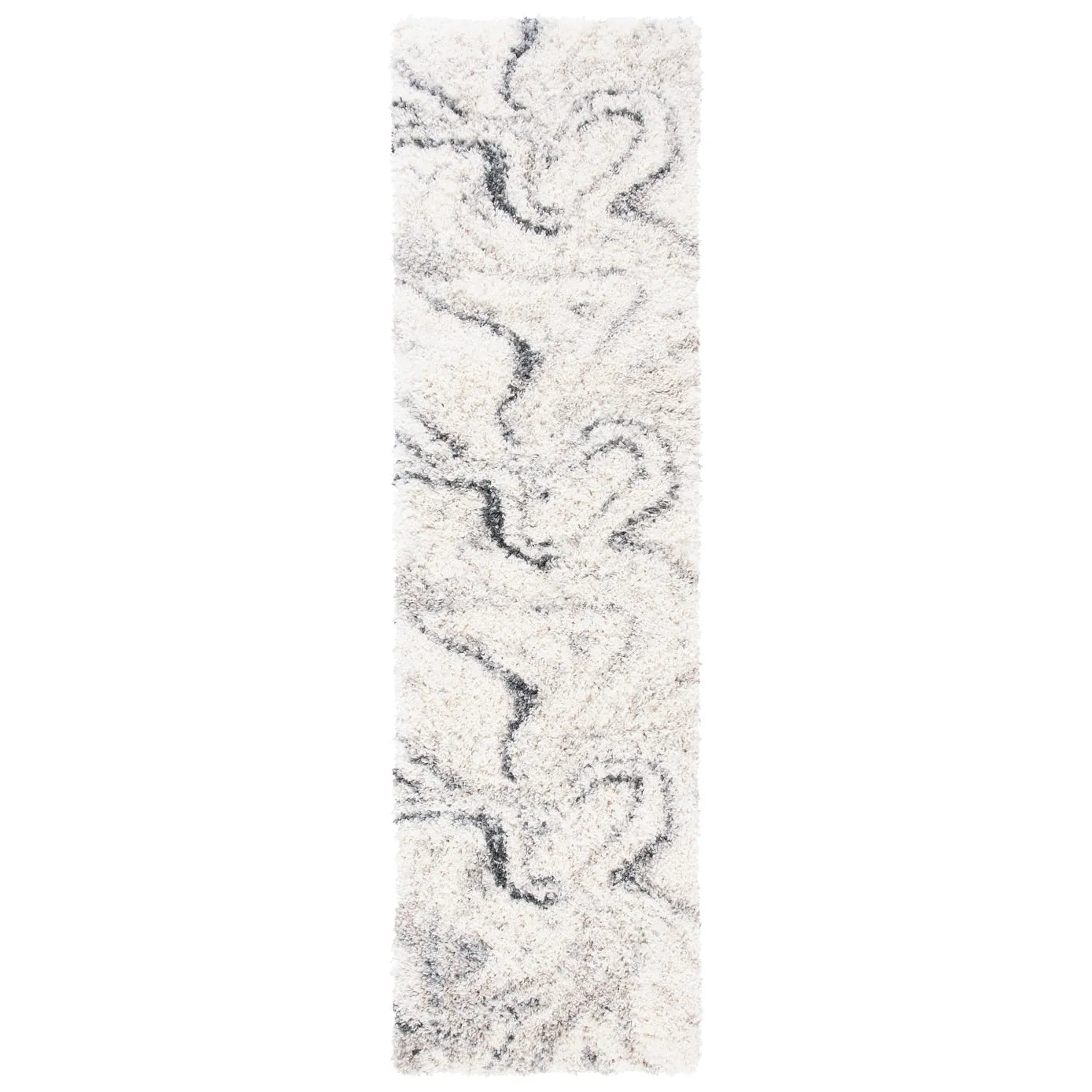 SAFAVIEH. Fontana Shag Zviya Modern Abstract 2-inch Thick Rug