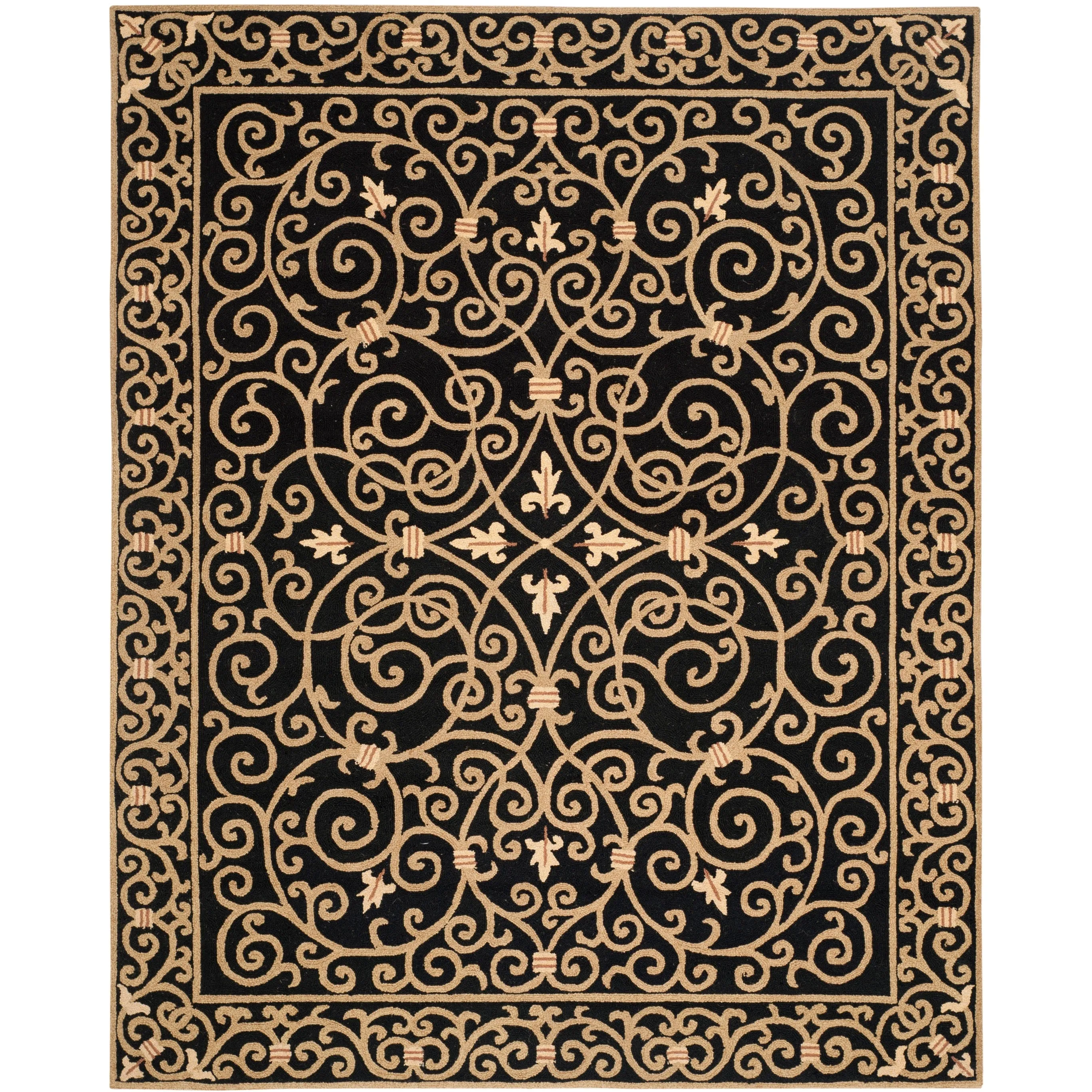 SAFAVIEH Hand-hooked Chelsea Joba Country Oriental Wool Rug