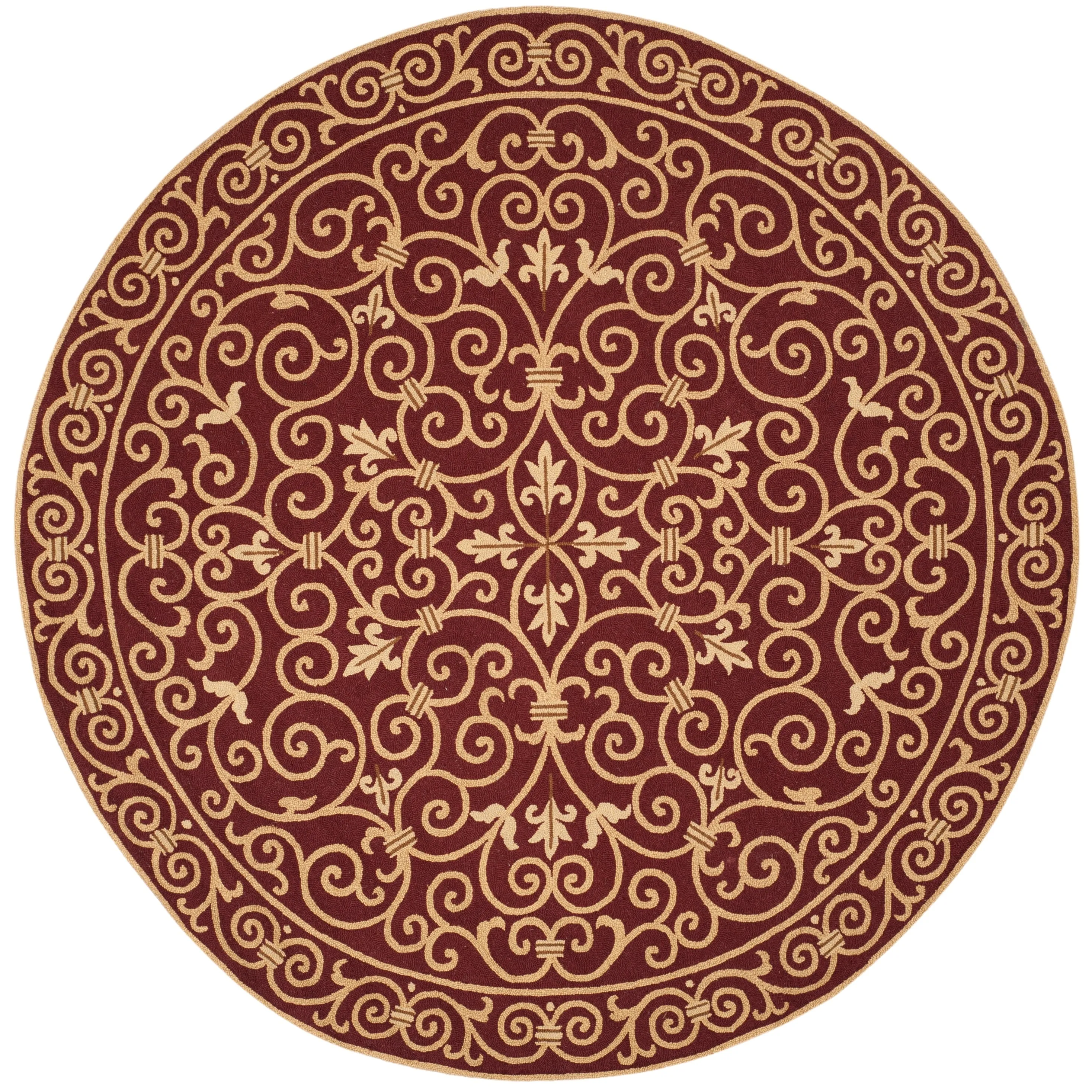 SAFAVIEH Hand-hooked Chelsea Joba Country Oriental Wool Rug