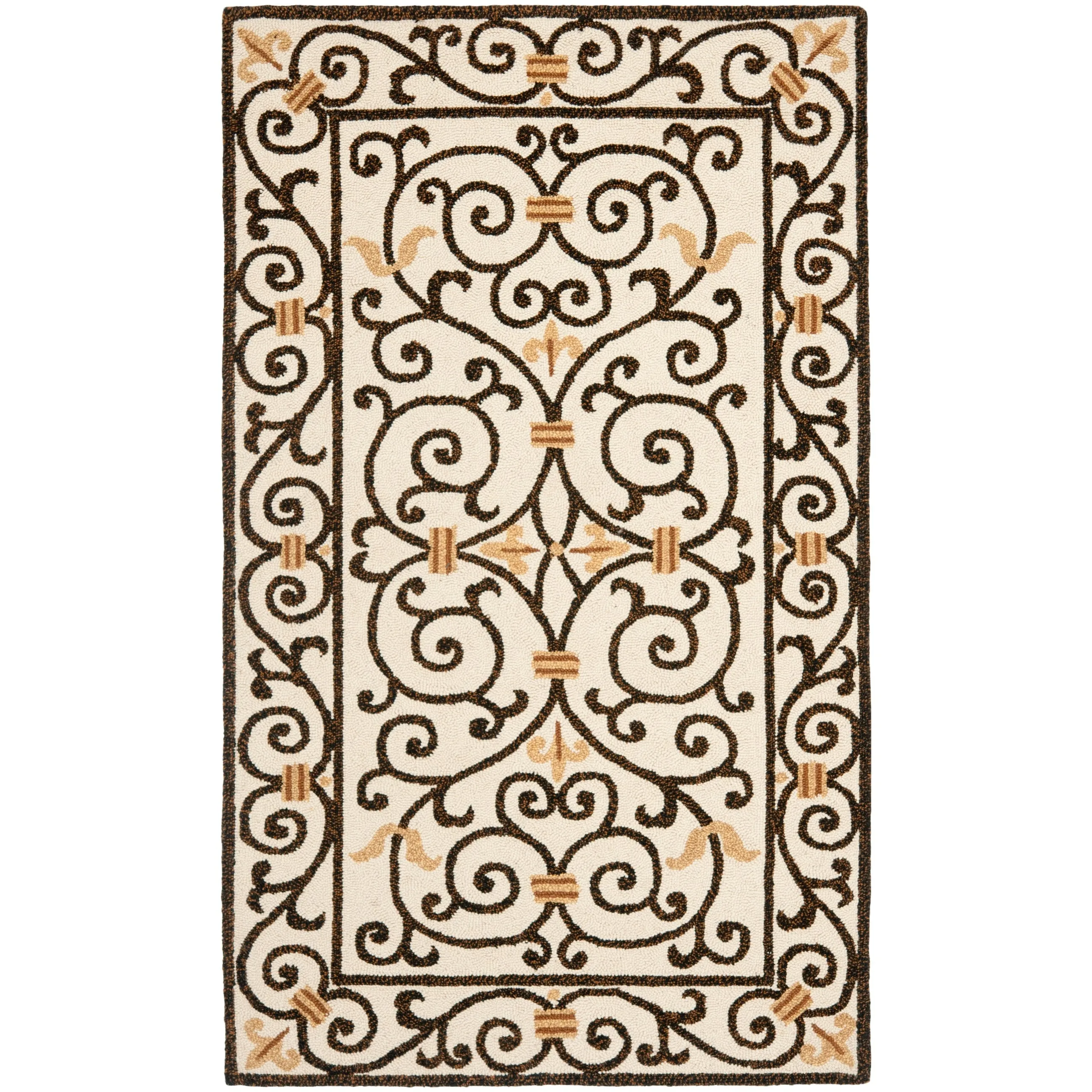 SAFAVIEH Hand-hooked Chelsea Joba Country Oriental Wool Rug