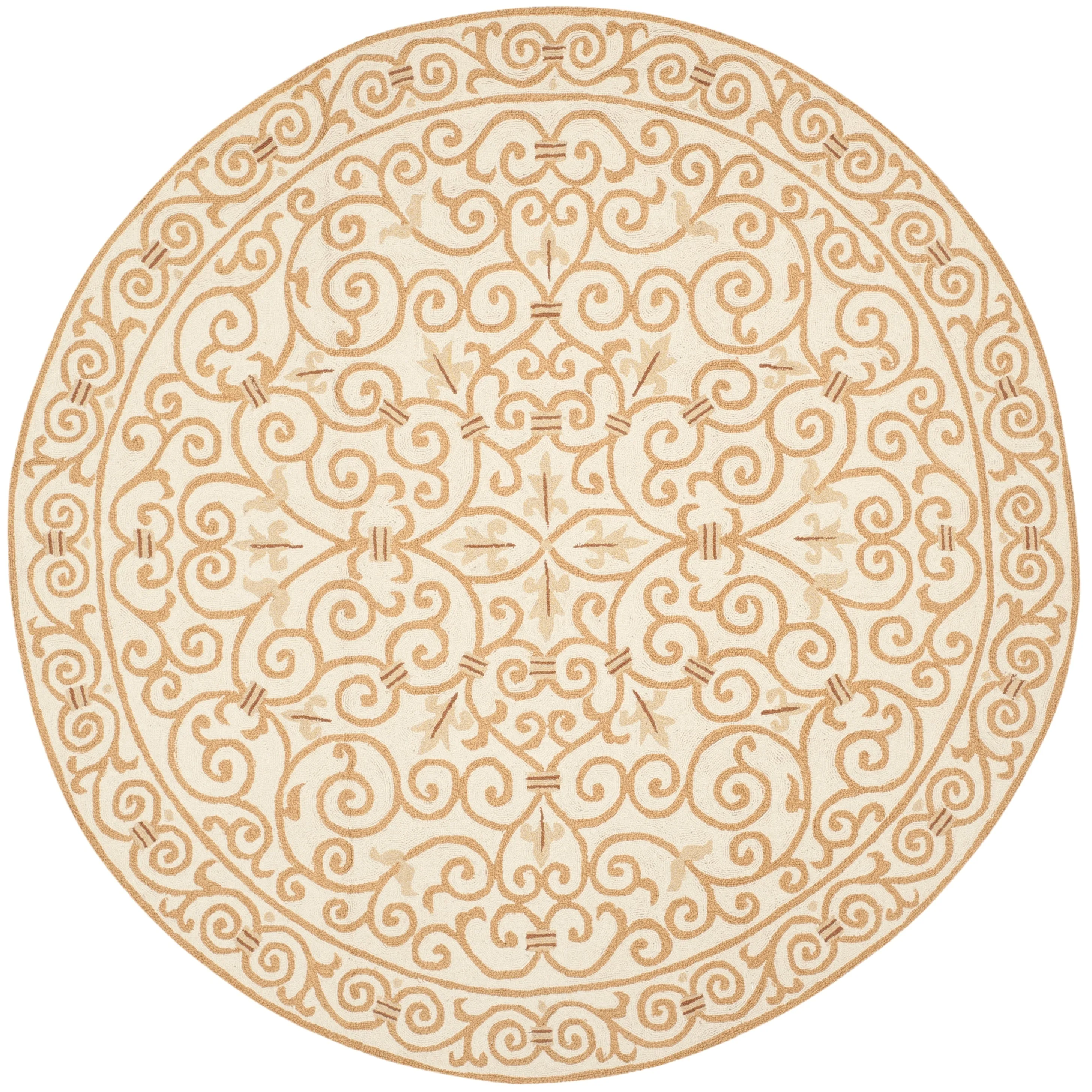 SAFAVIEH Hand-hooked Chelsea Joba Country Oriental Wool Rug