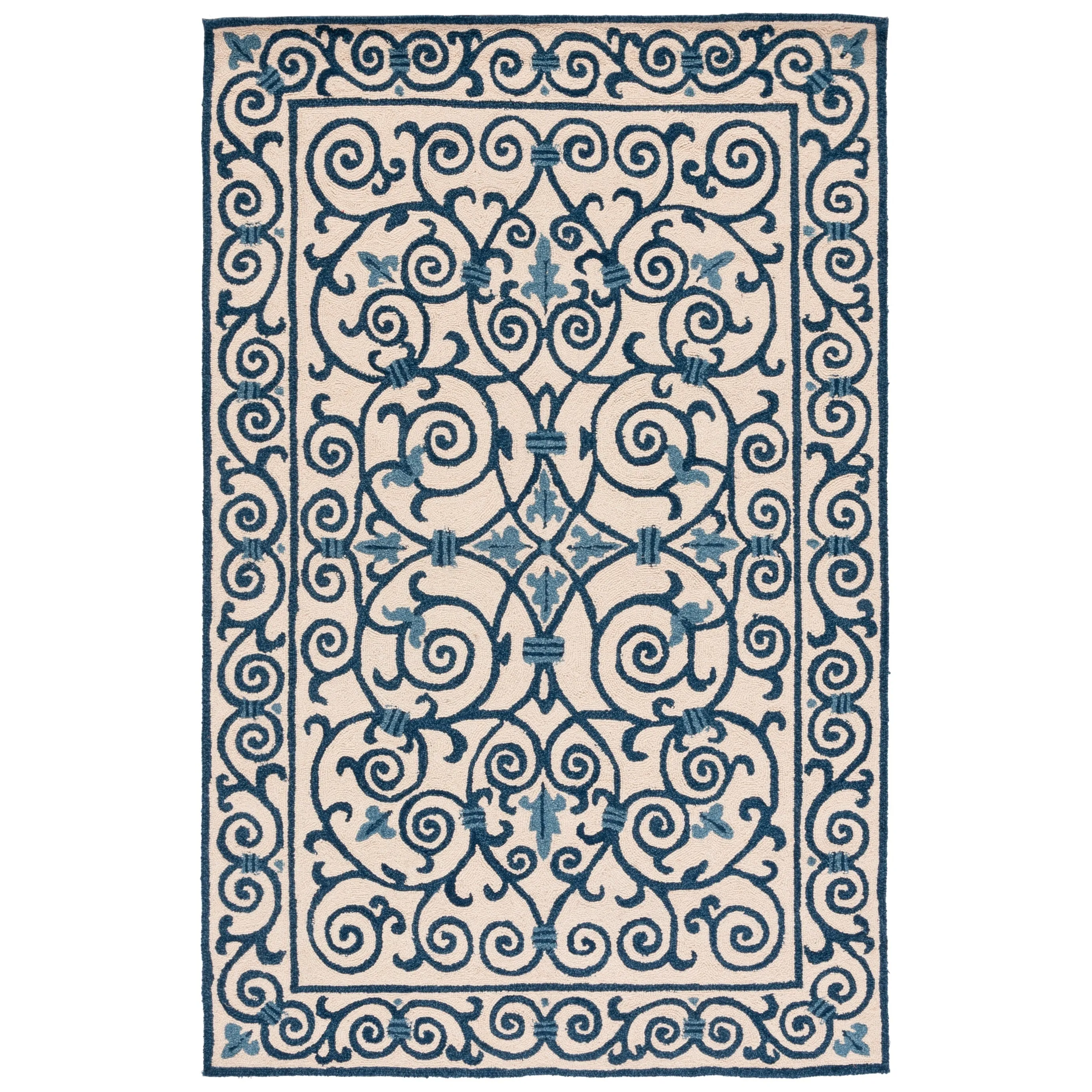 SAFAVIEH Hand-hooked Chelsea Joba Country Oriental Wool Rug
