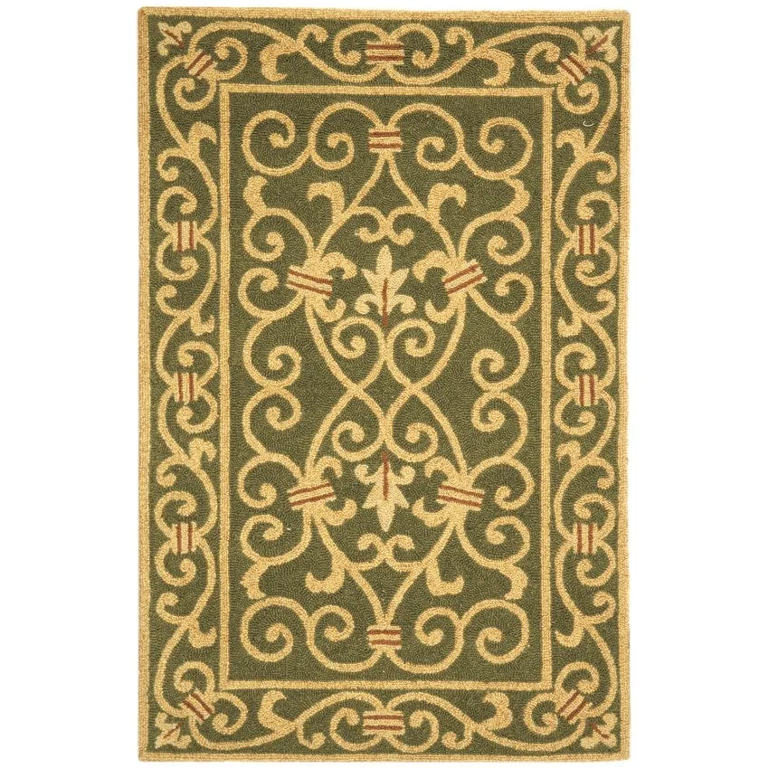 SAFAVIEH Hand-hooked Chelsea Joba Country Oriental Wool Rug
