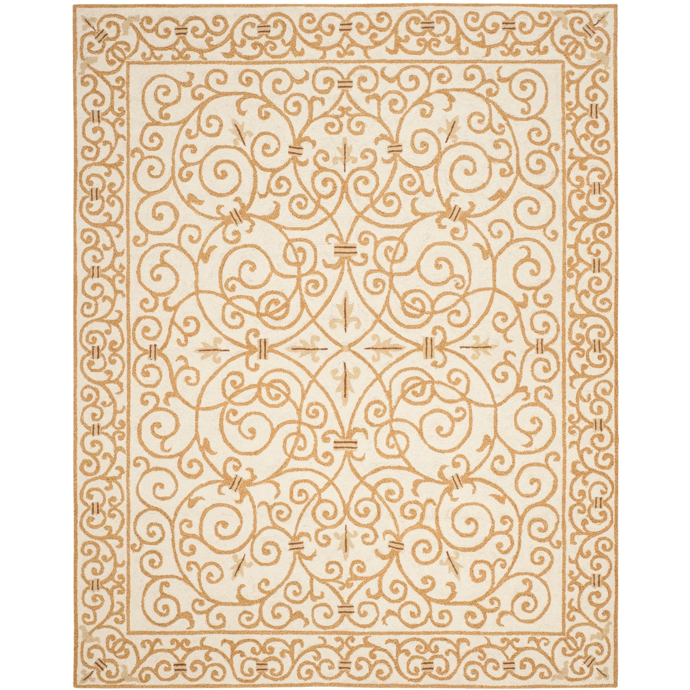 SAFAVIEH Hand-hooked Chelsea Joba Country Oriental Wool Rug