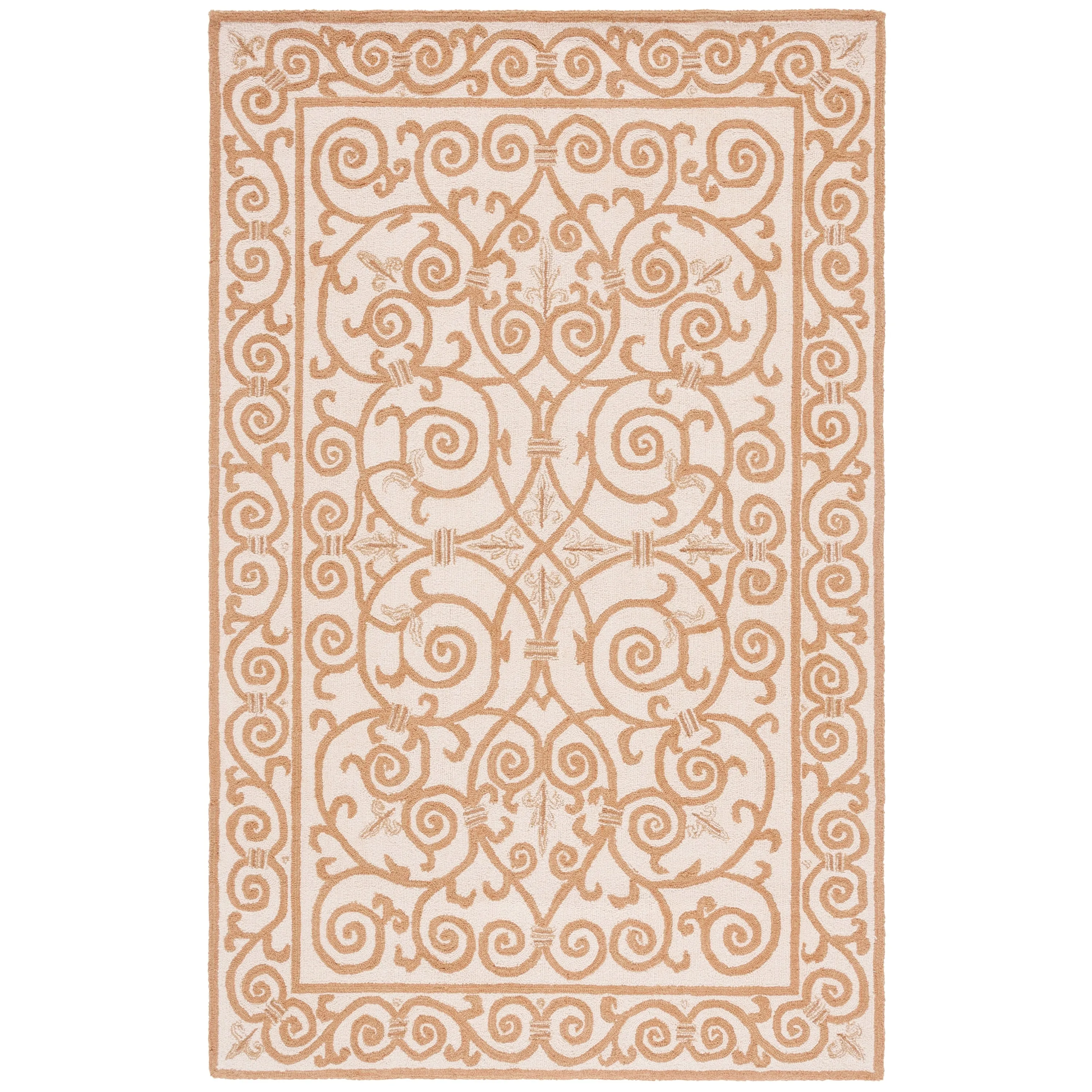 SAFAVIEH Hand-hooked Chelsea Joba Country Oriental Wool Rug