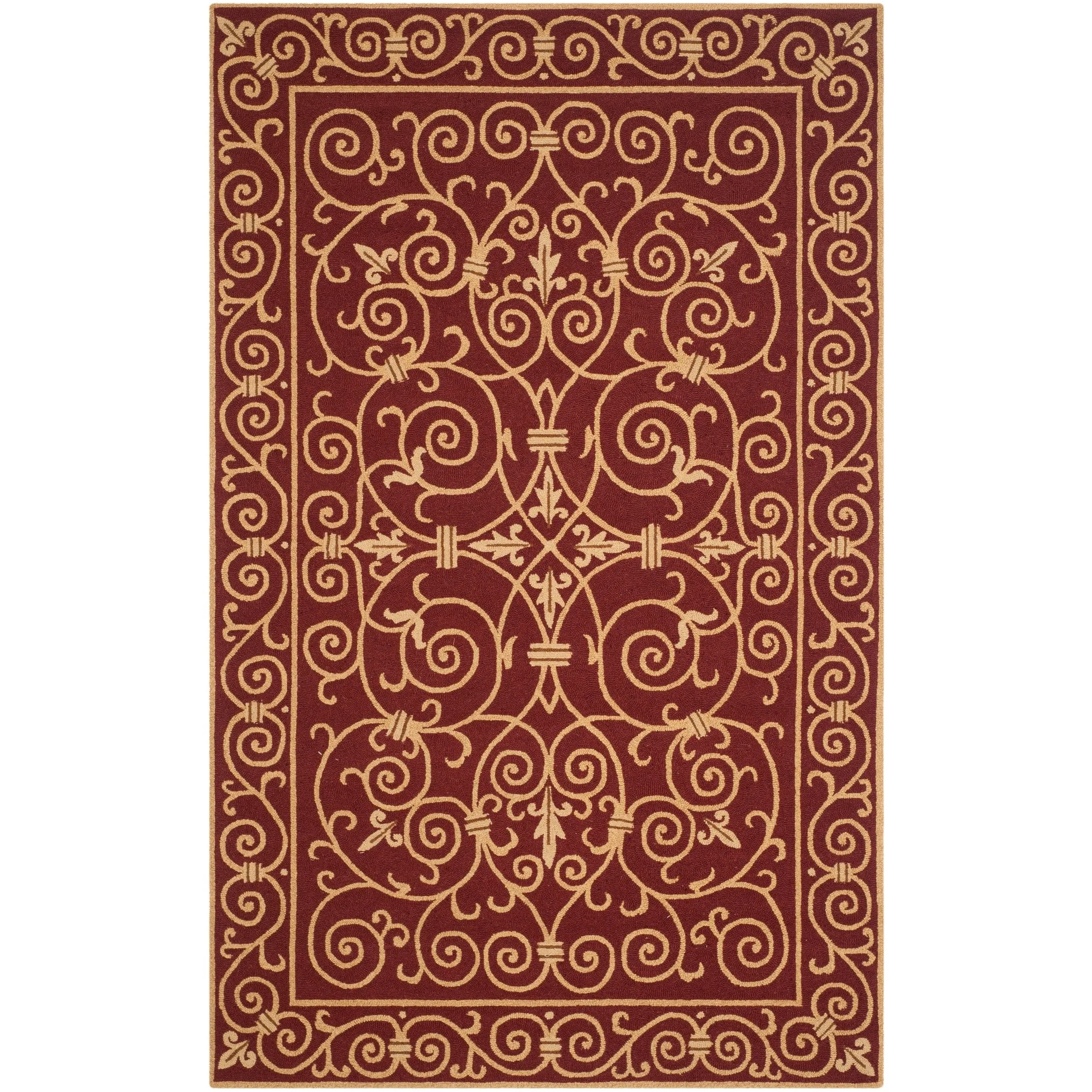 SAFAVIEH Hand-hooked Chelsea Joba Country Oriental Wool Rug