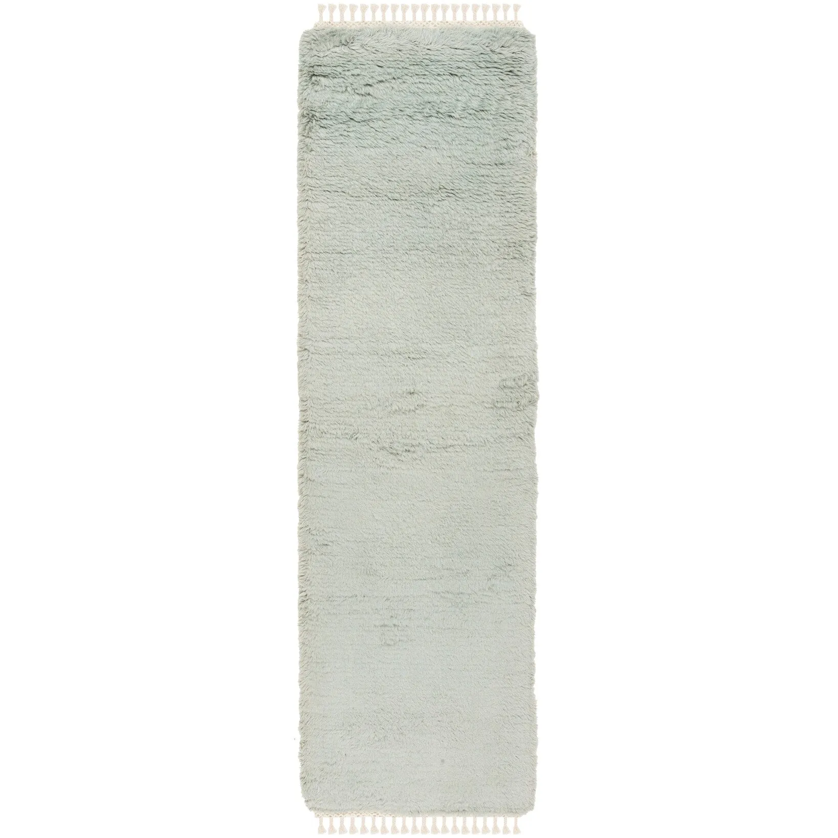 SAFAVIEH Hand-knotted Casablanca Shag Seva Tribal Wool Rug