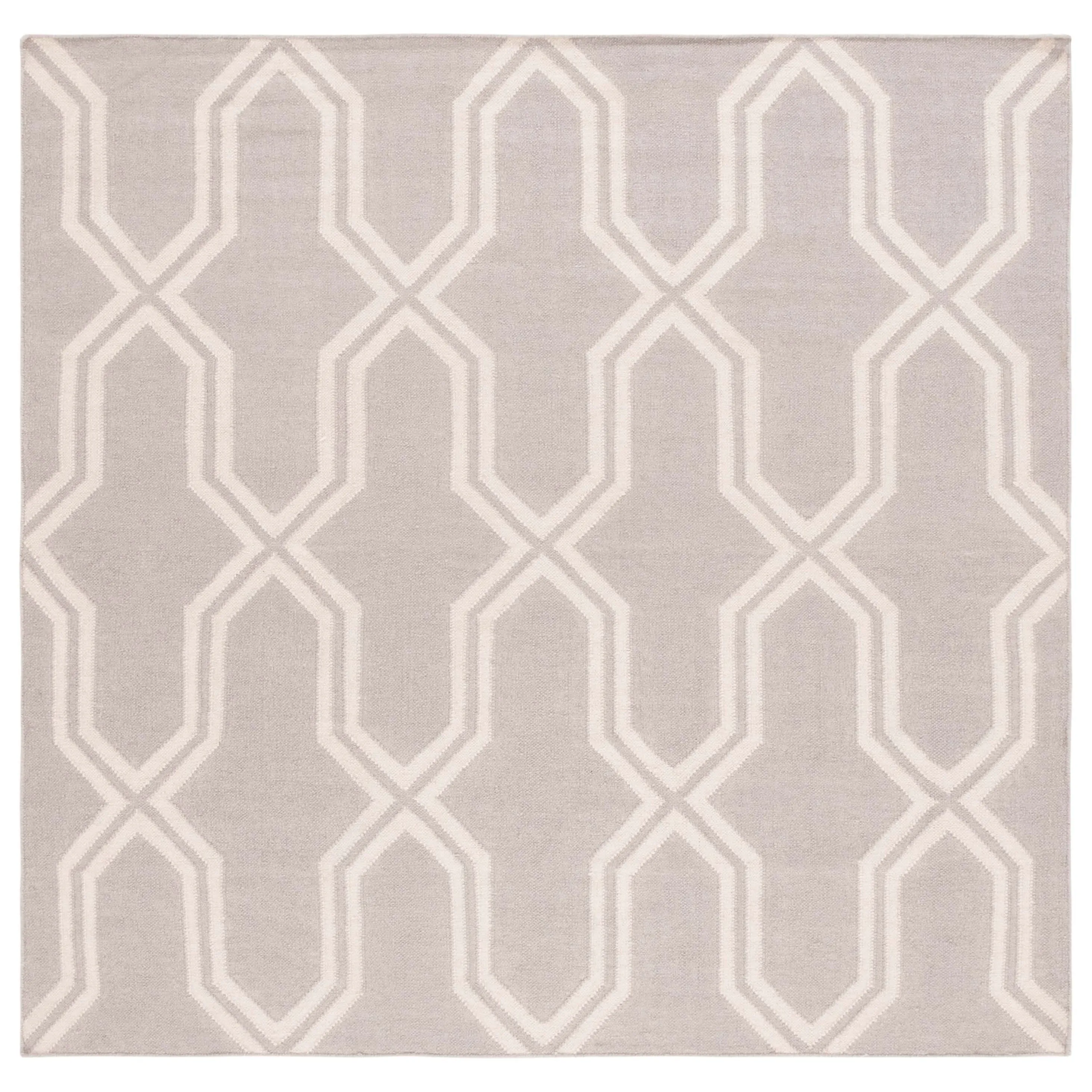 SAFAVIEH Hand-woven Moroccan Marissa Reversible Dhurrie Purple Wool Rug