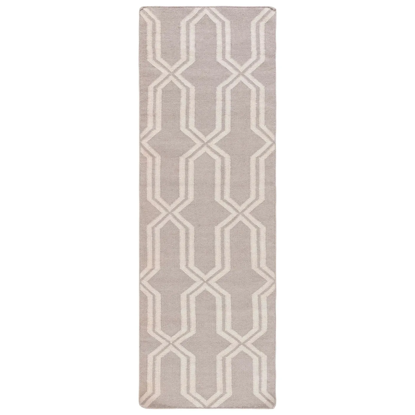 SAFAVIEH Hand-woven Moroccan Marissa Reversible Dhurrie Purple Wool Rug