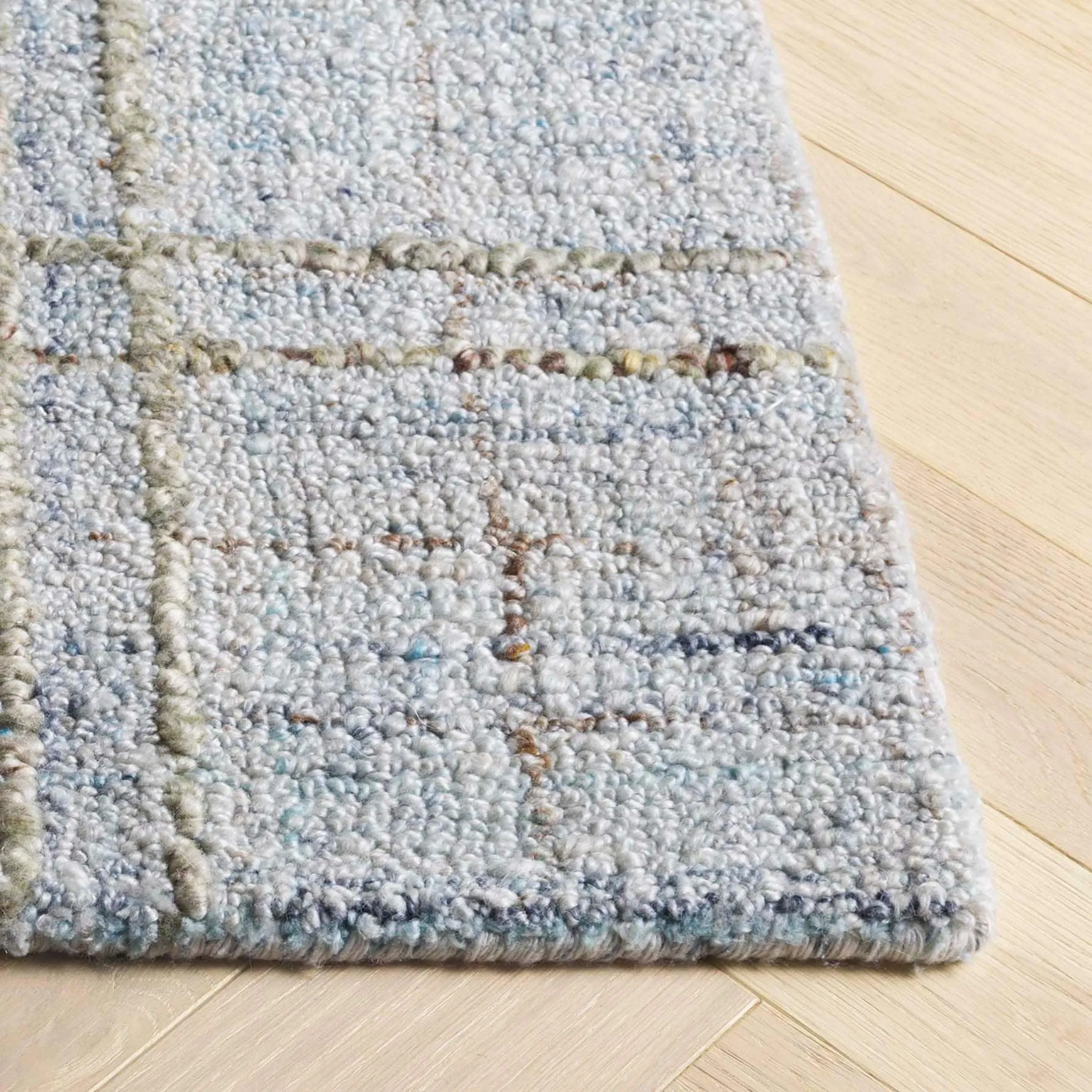 SAFAVIEH Handmade Abstract Alanah Contemporary Plaid Rug