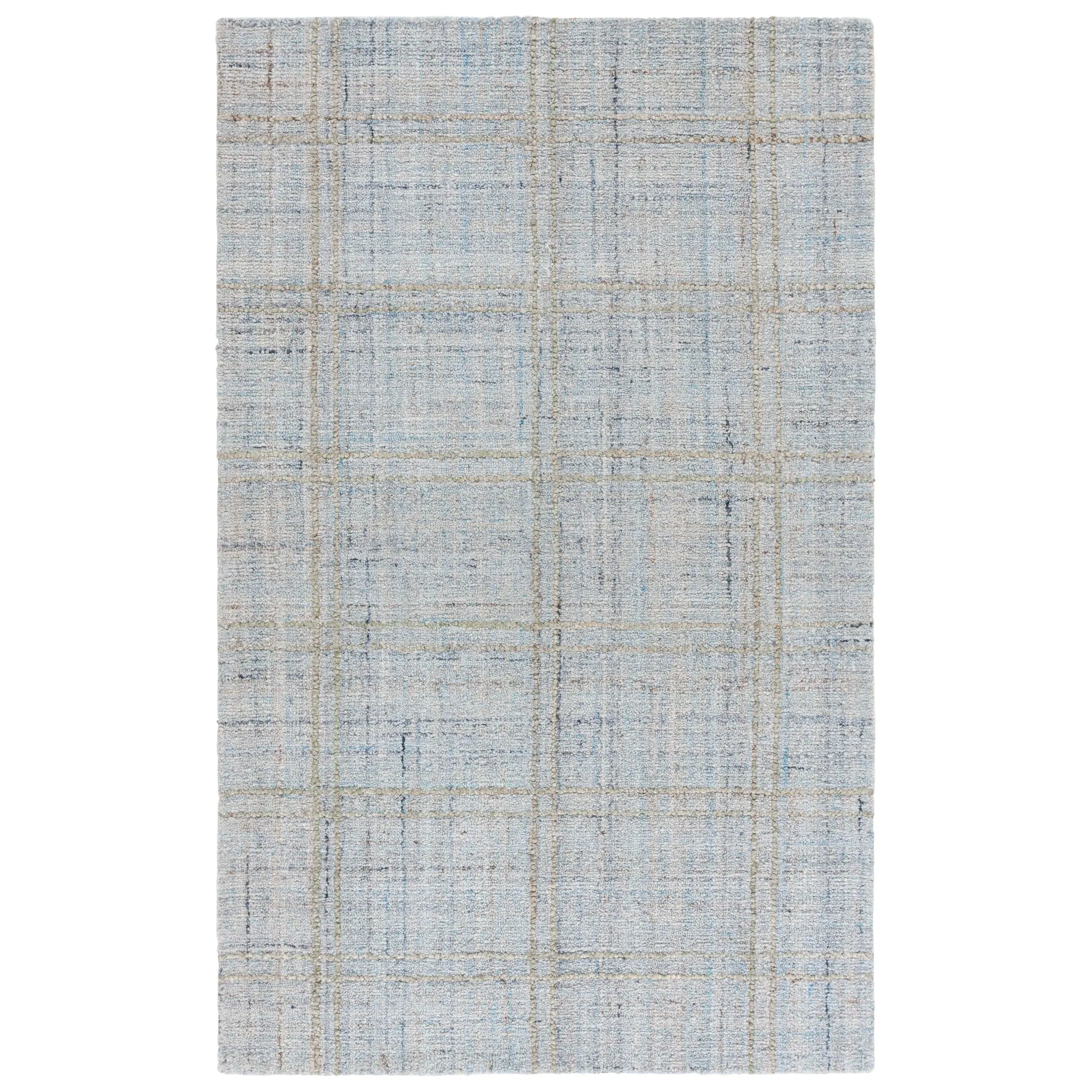 SAFAVIEH Handmade Abstract Alanah Contemporary Plaid Rug