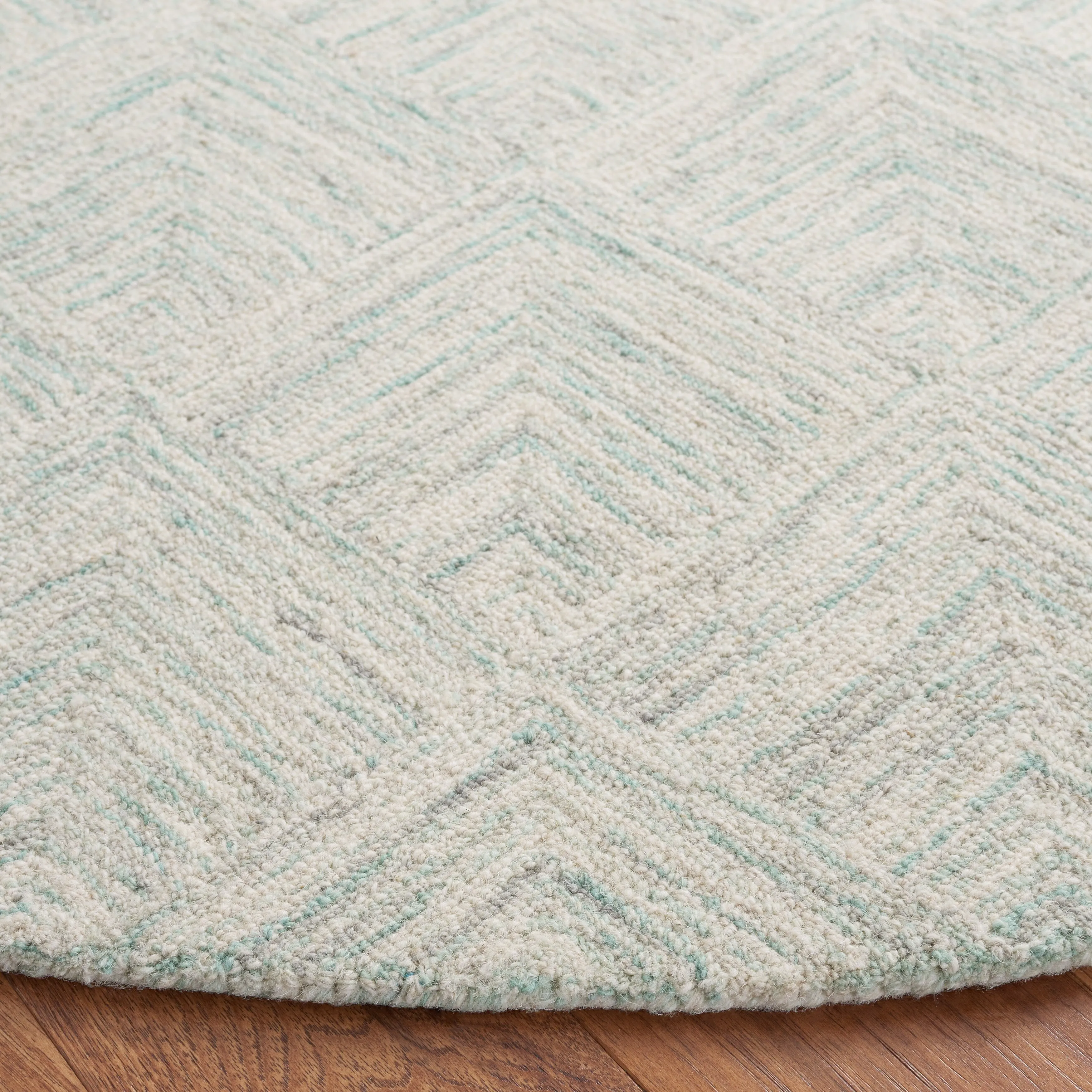 SAFAVIEH Handmade Abstract Altynai Modern Wool Rug