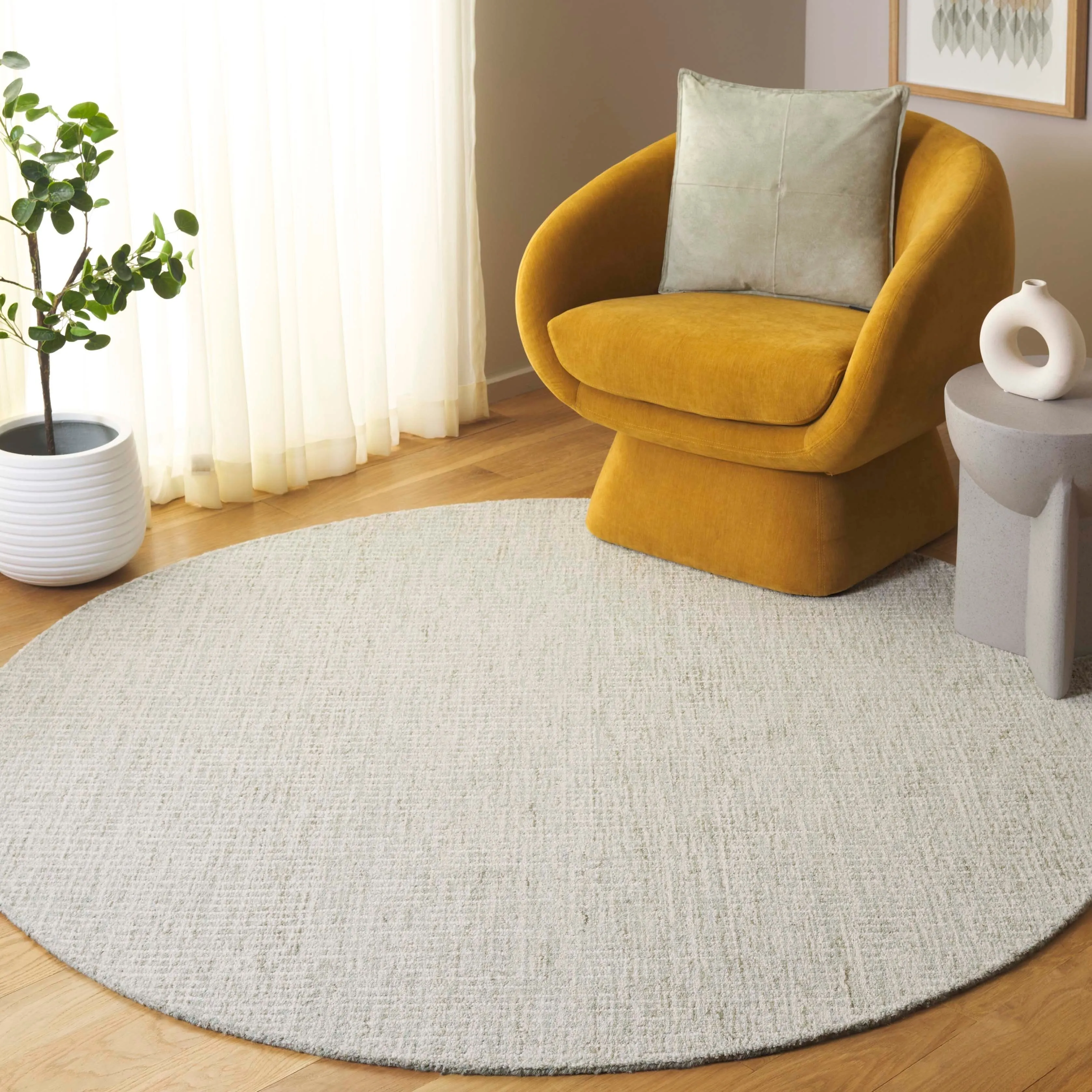 SAFAVIEH Handmade Abstract Asja Modern Wool Rug