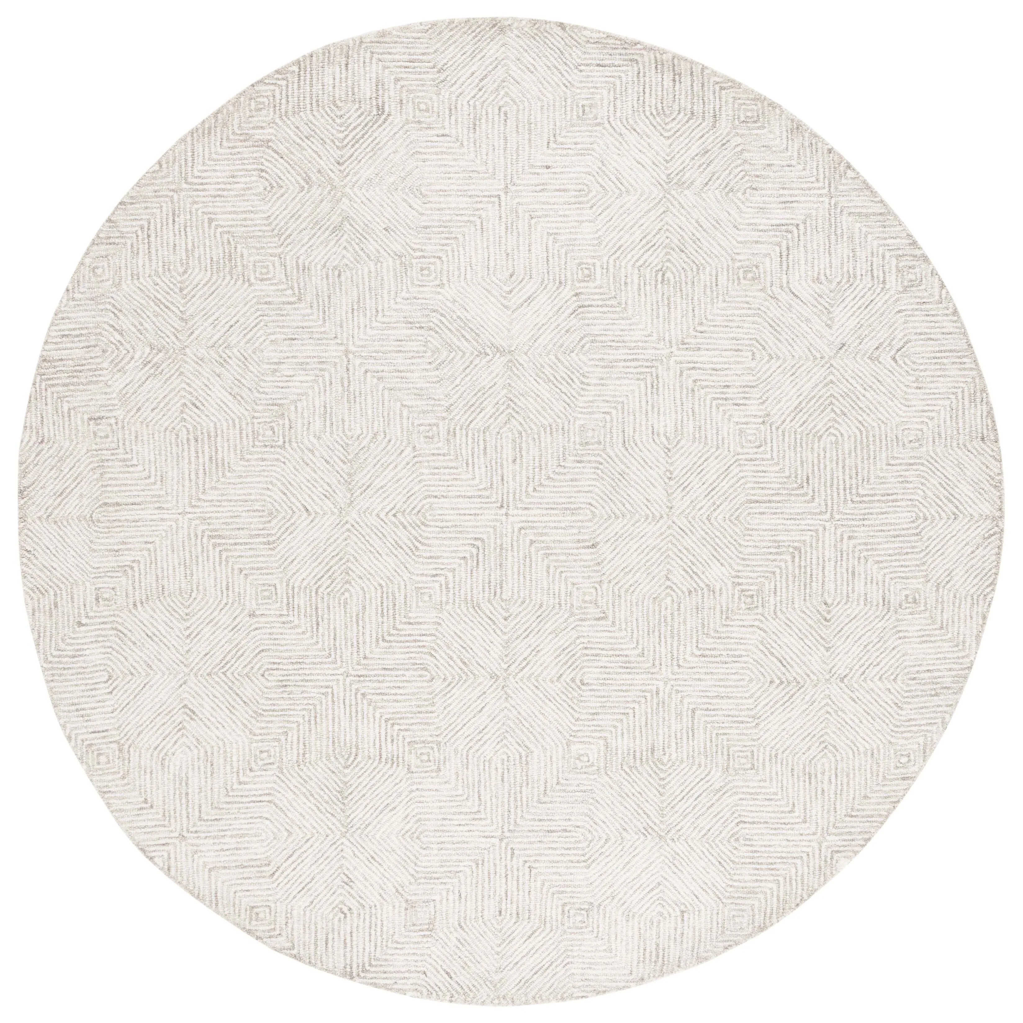 SAFAVIEH Handmade Abstract Auli Modern Wool Rug