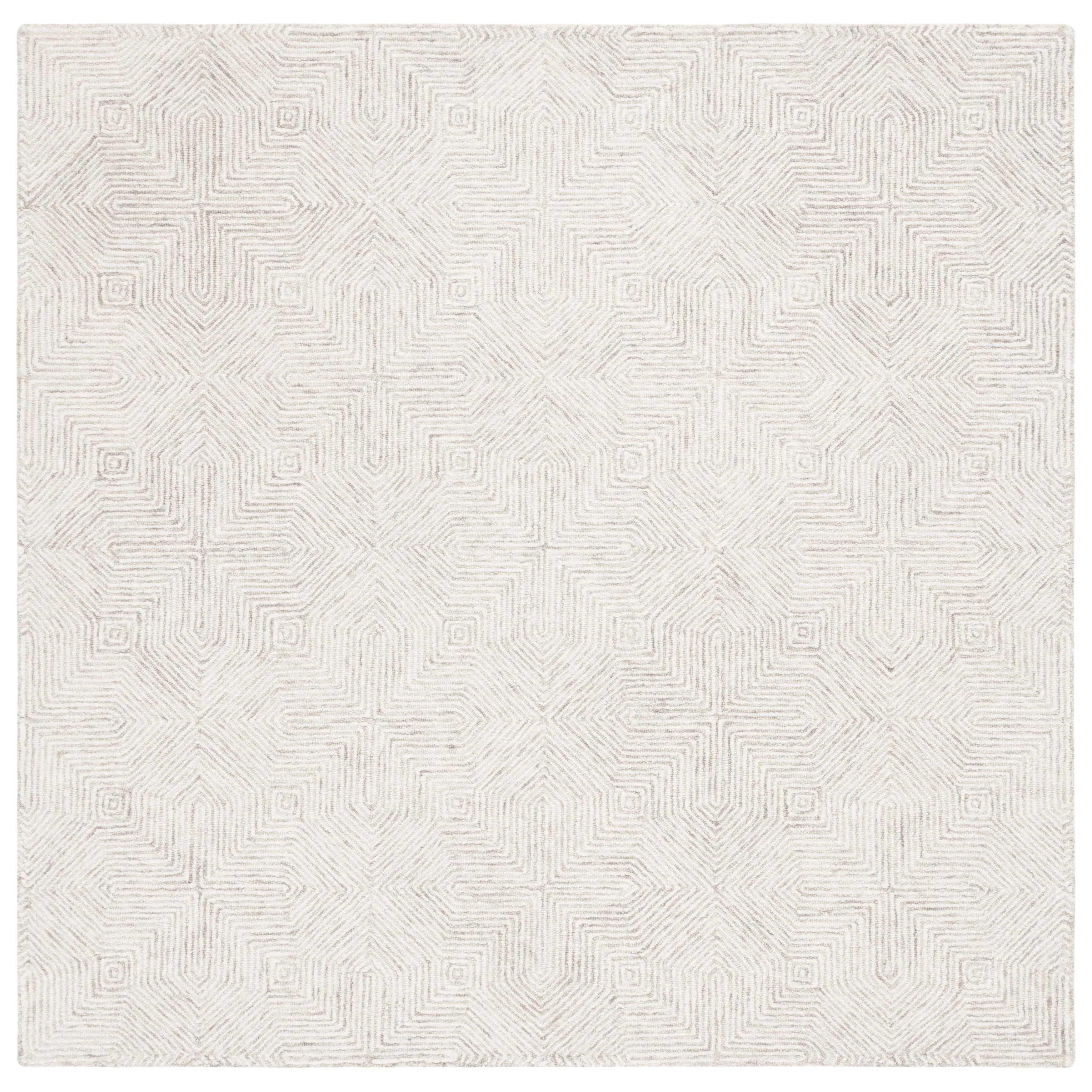 SAFAVIEH Handmade Abstract Auli Modern Wool Rug