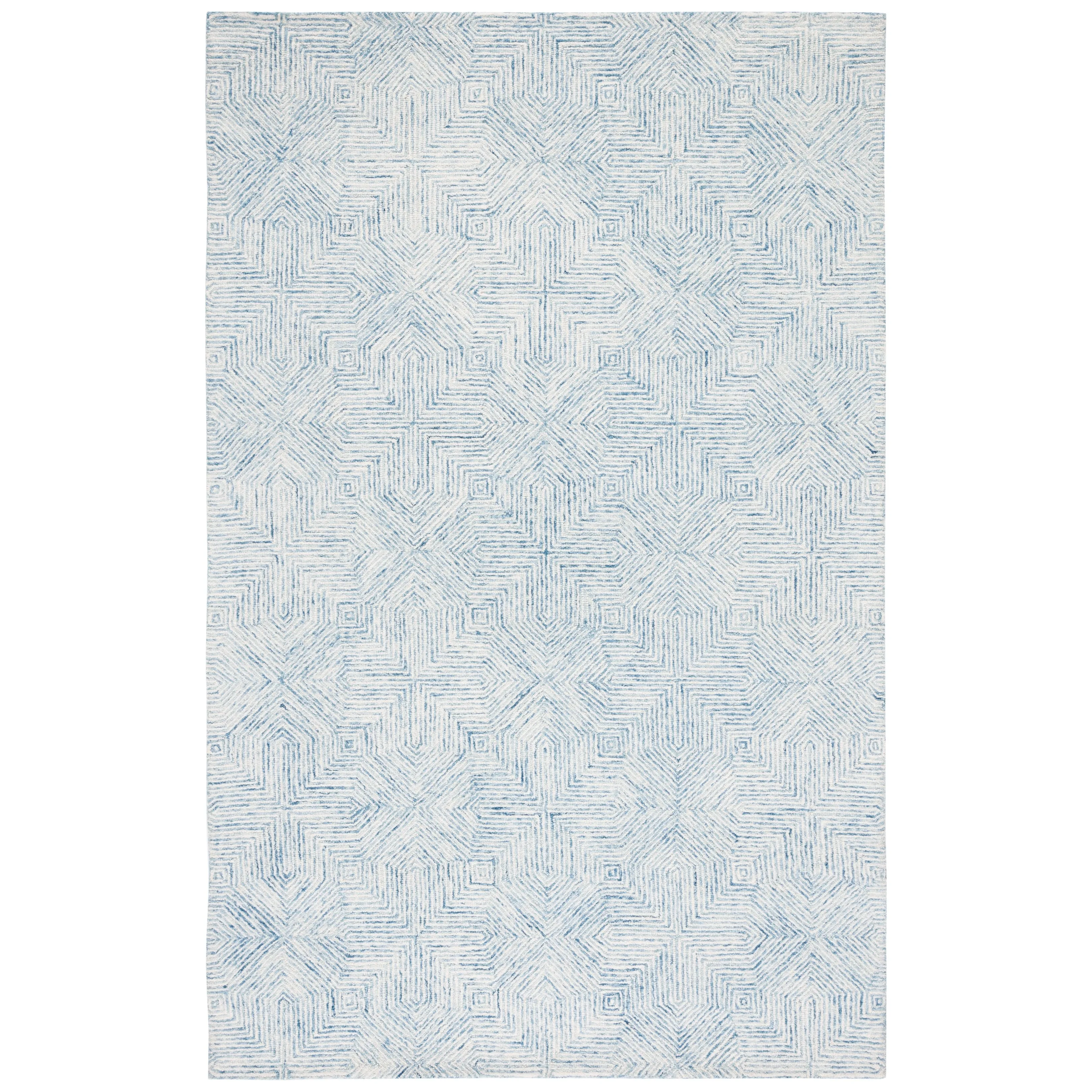 SAFAVIEH Handmade Abstract Auli Modern Wool Rug