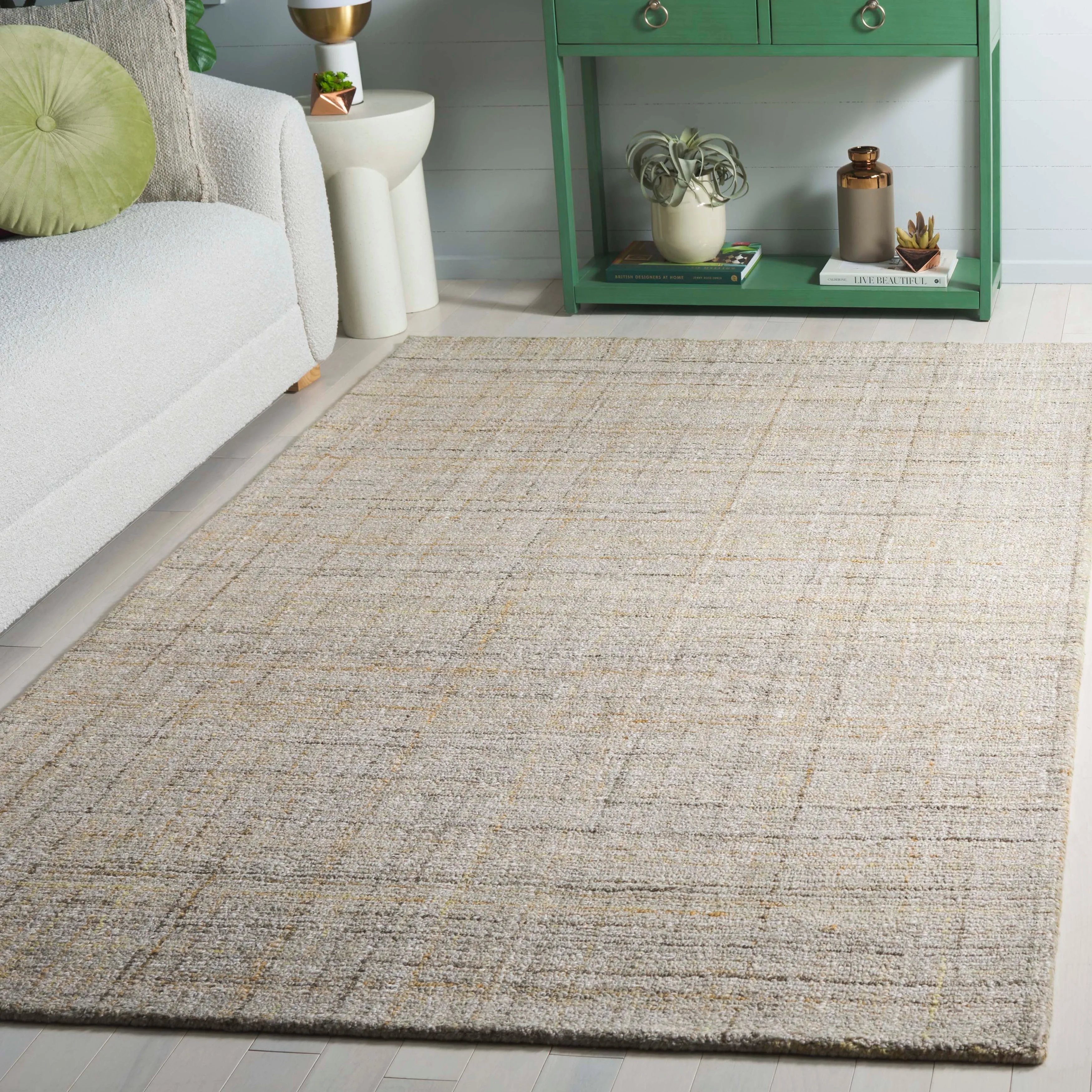SAFAVIEH Handmade Abstract Cliff Rug