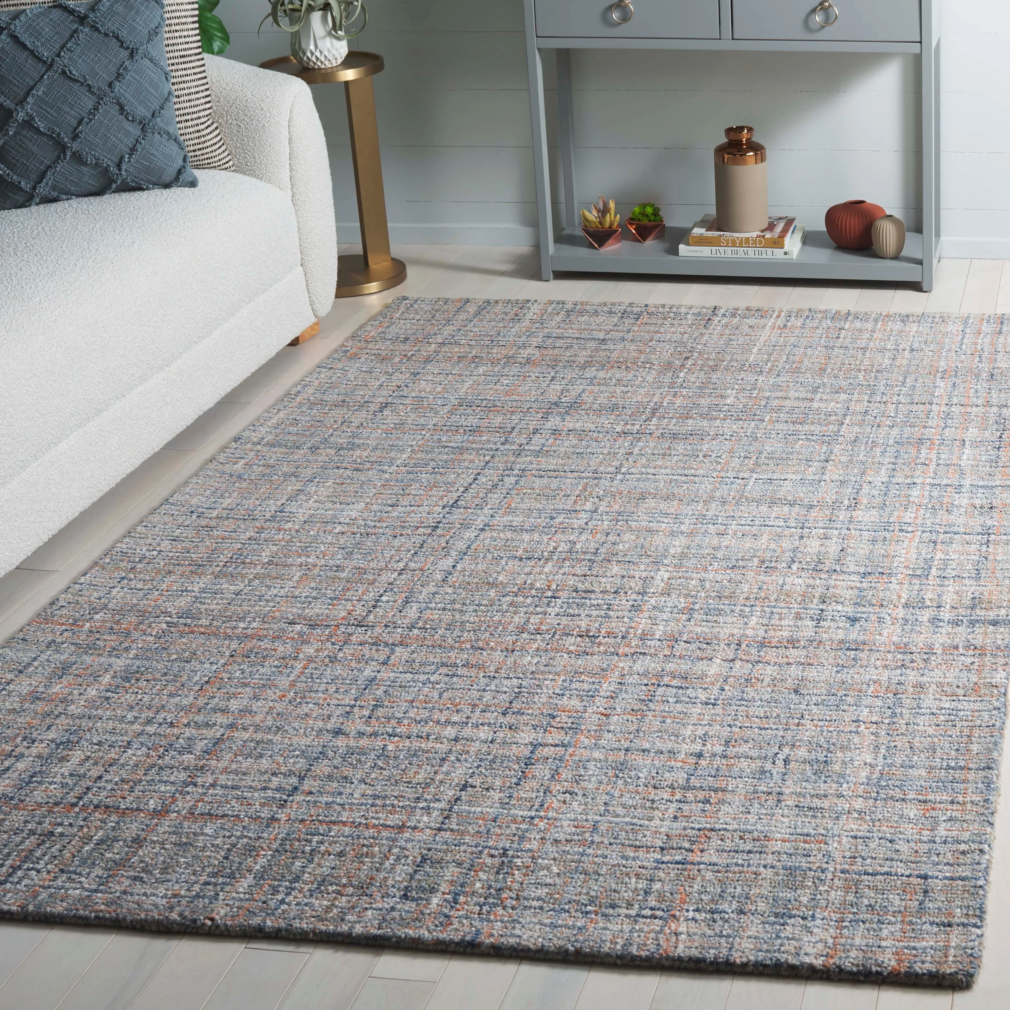 SAFAVIEH Handmade Abstract Cliff Rug
