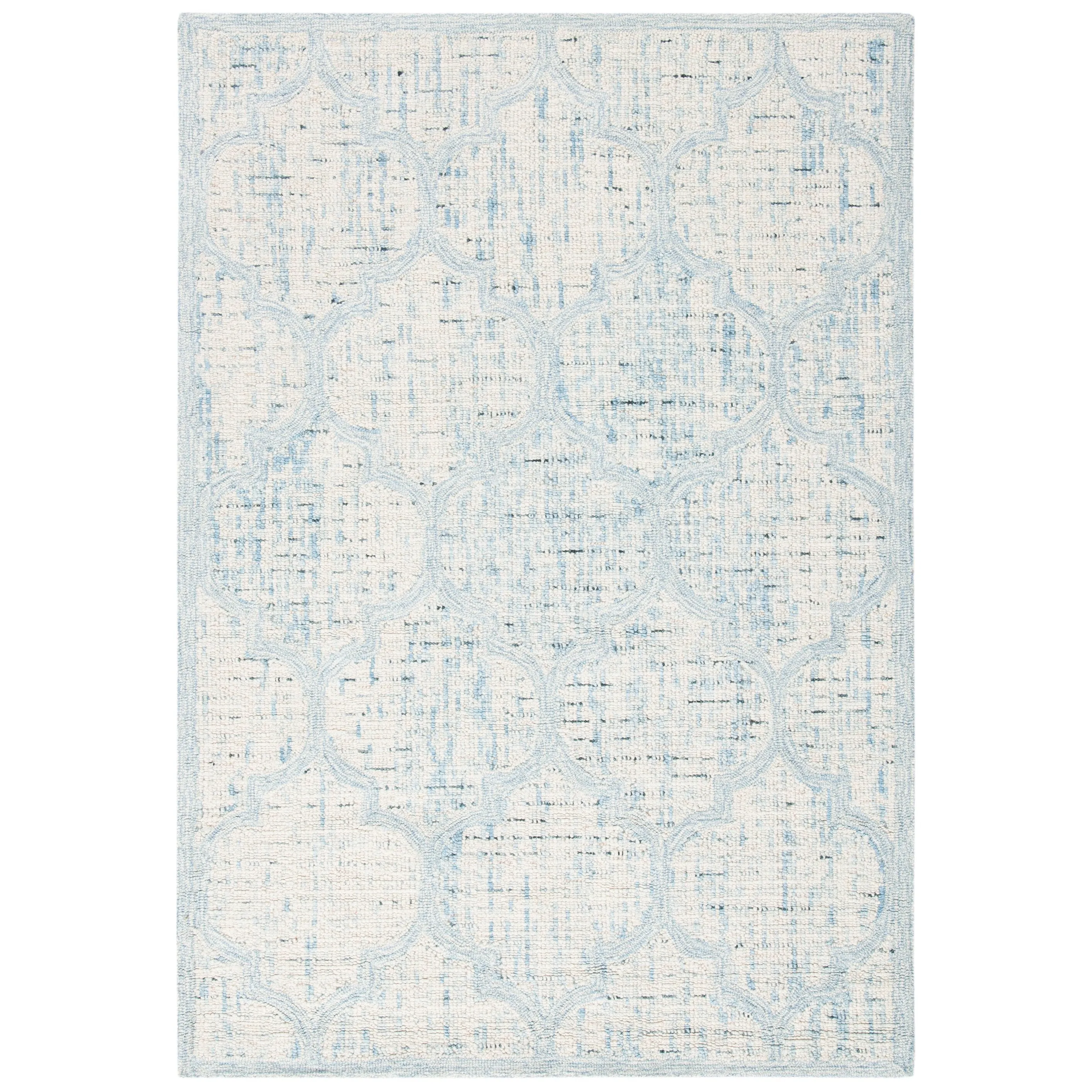 SAFAVIEH Handmade Abstract Kanan Modern Trellis Wool Area Rug