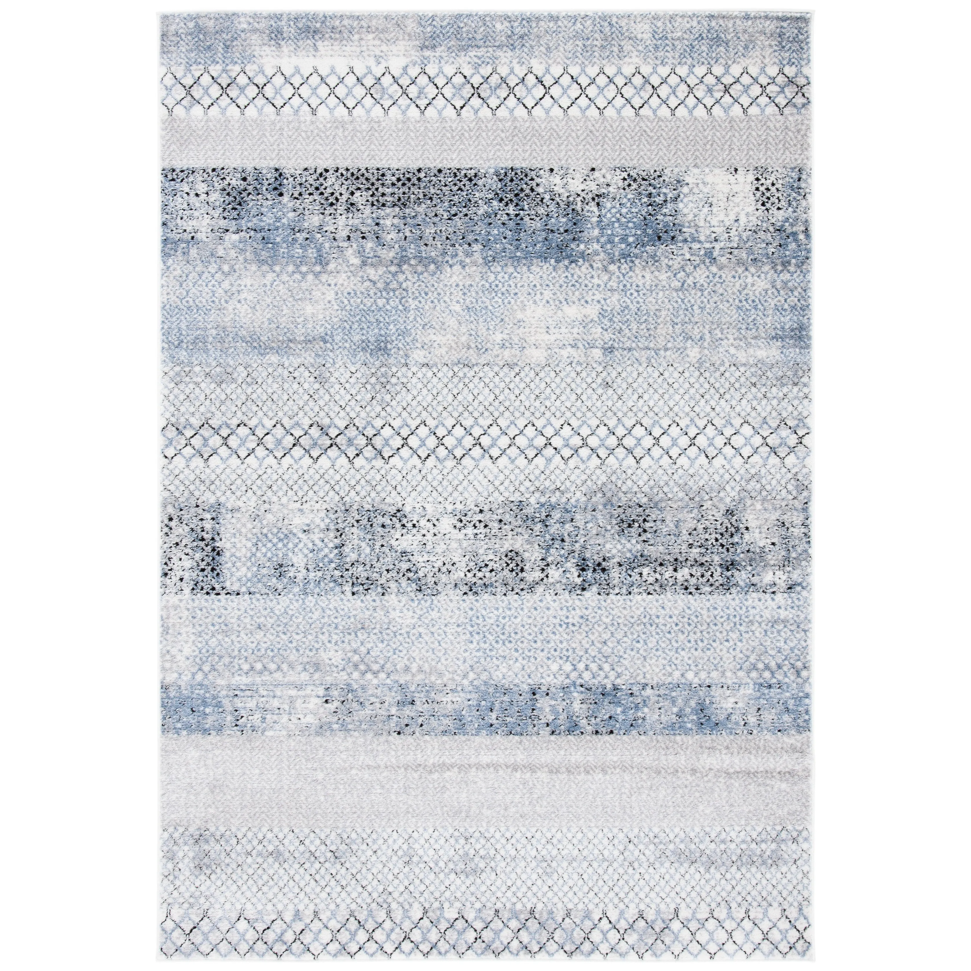 SAFAVIEH Handmade Abstract Kanan Modern Trellis Wool Area Rug
