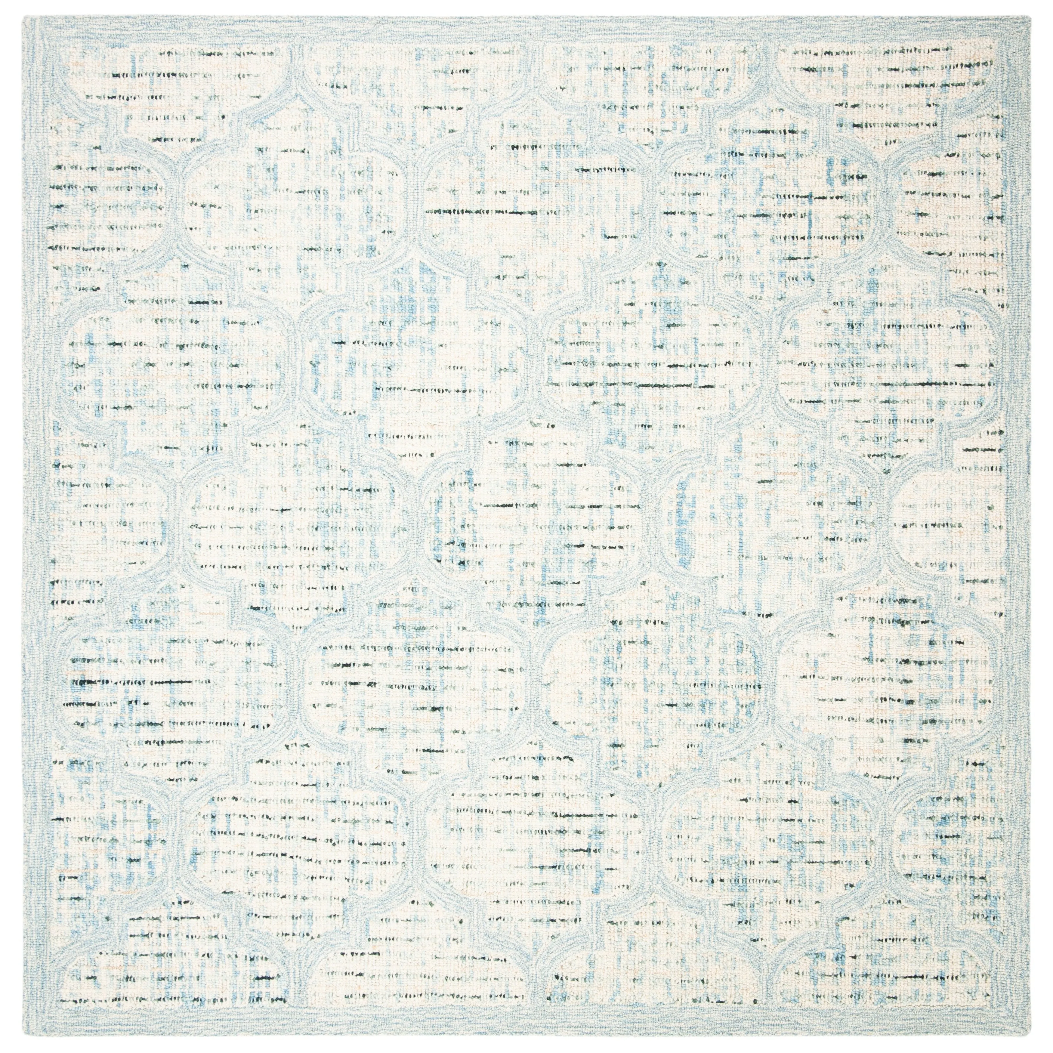 SAFAVIEH Handmade Abstract Kanan Modern Trellis Wool Area Rug