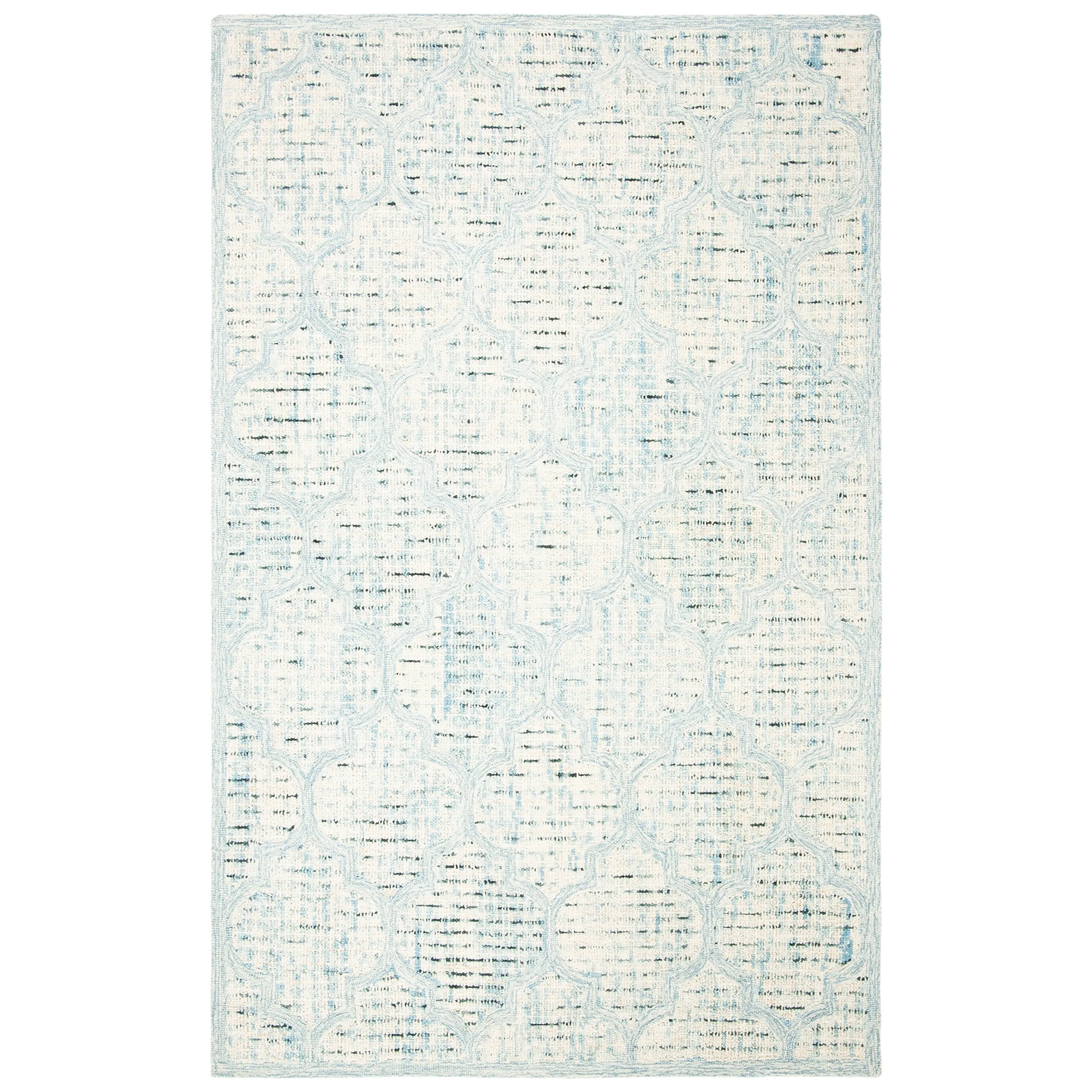 SAFAVIEH Handmade Abstract Kanan Modern Trellis Wool Area Rug