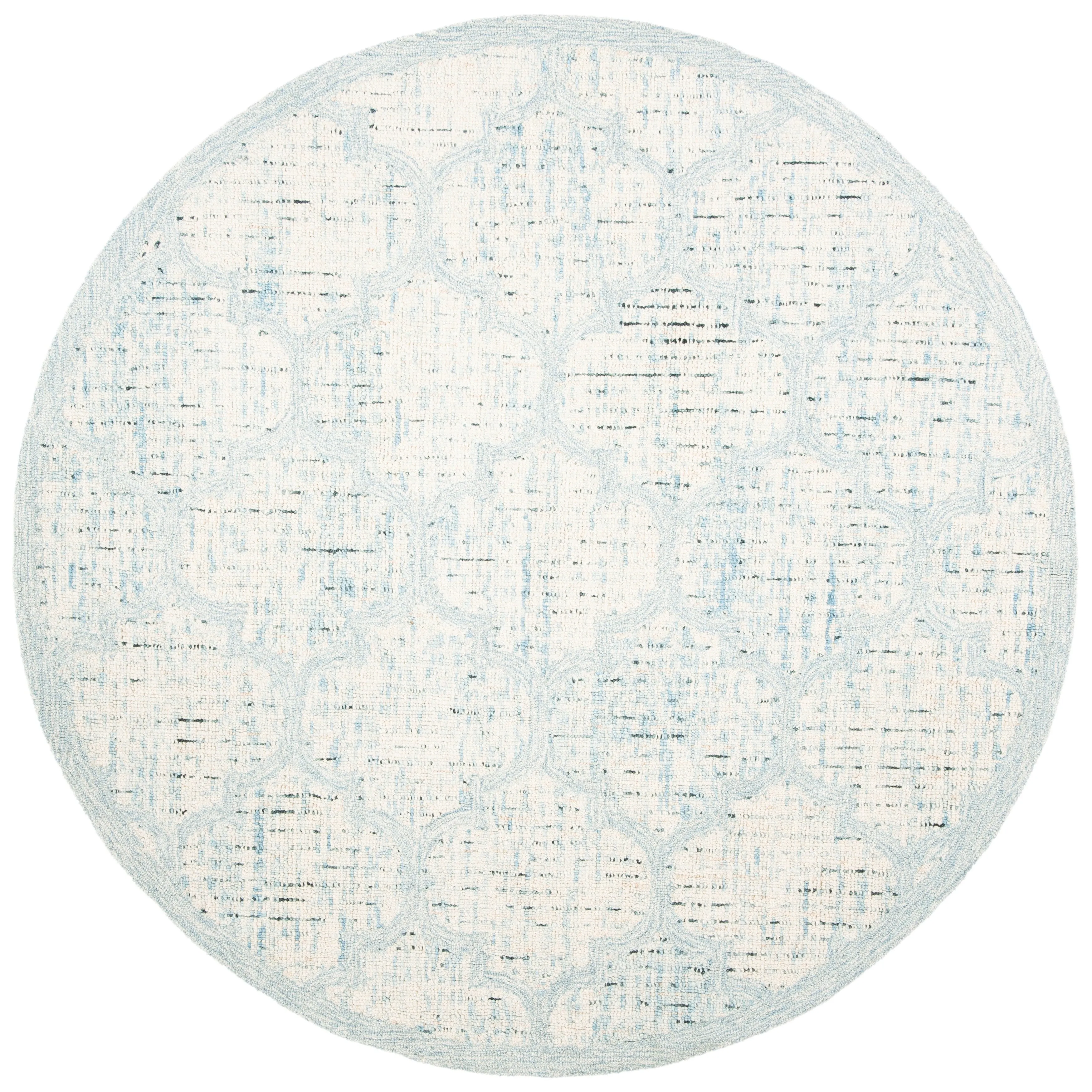 SAFAVIEH Handmade Abstract Kanan Modern Trellis Wool Area Rug