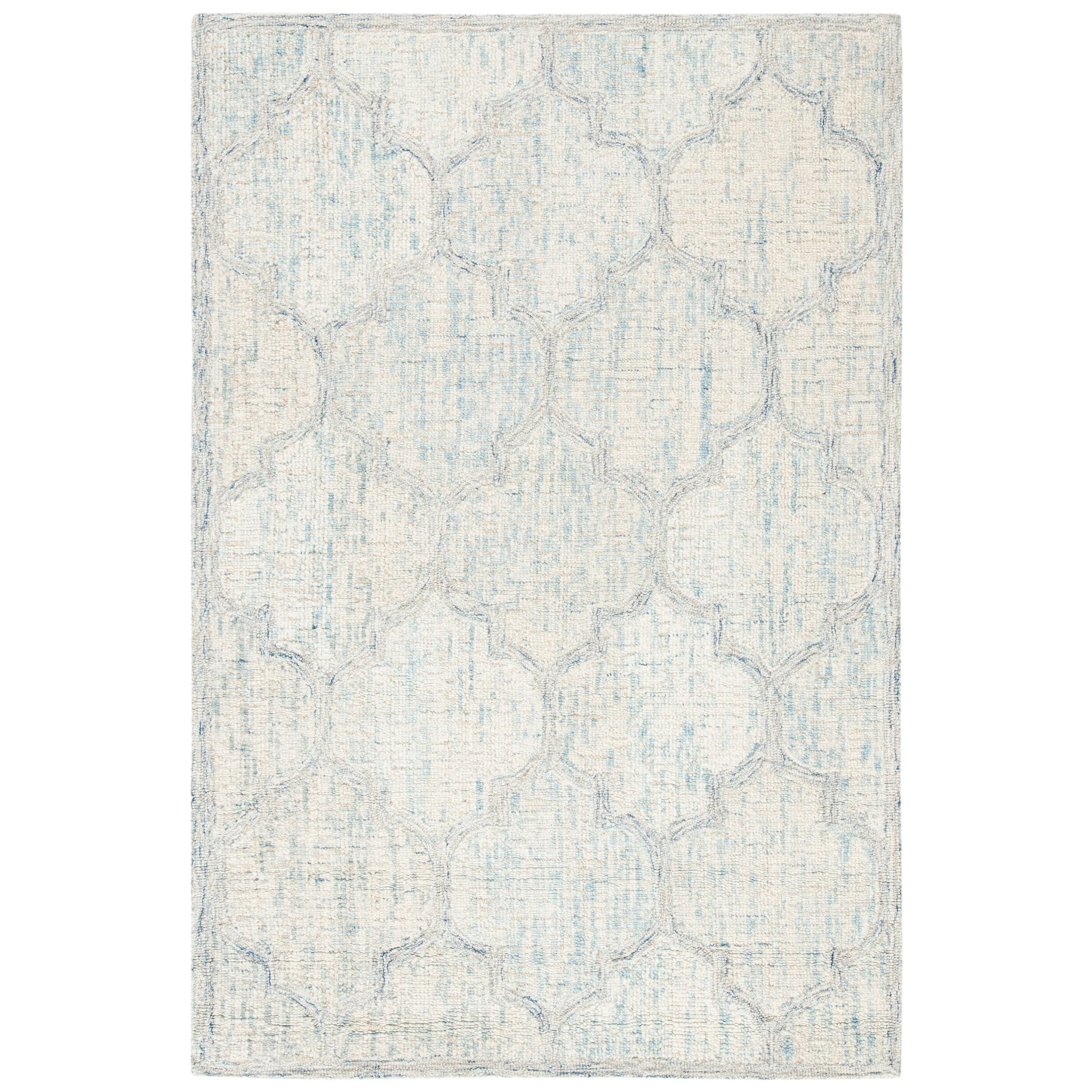 SAFAVIEH Handmade Abstract Kanan Modern Trellis Wool Area Rug