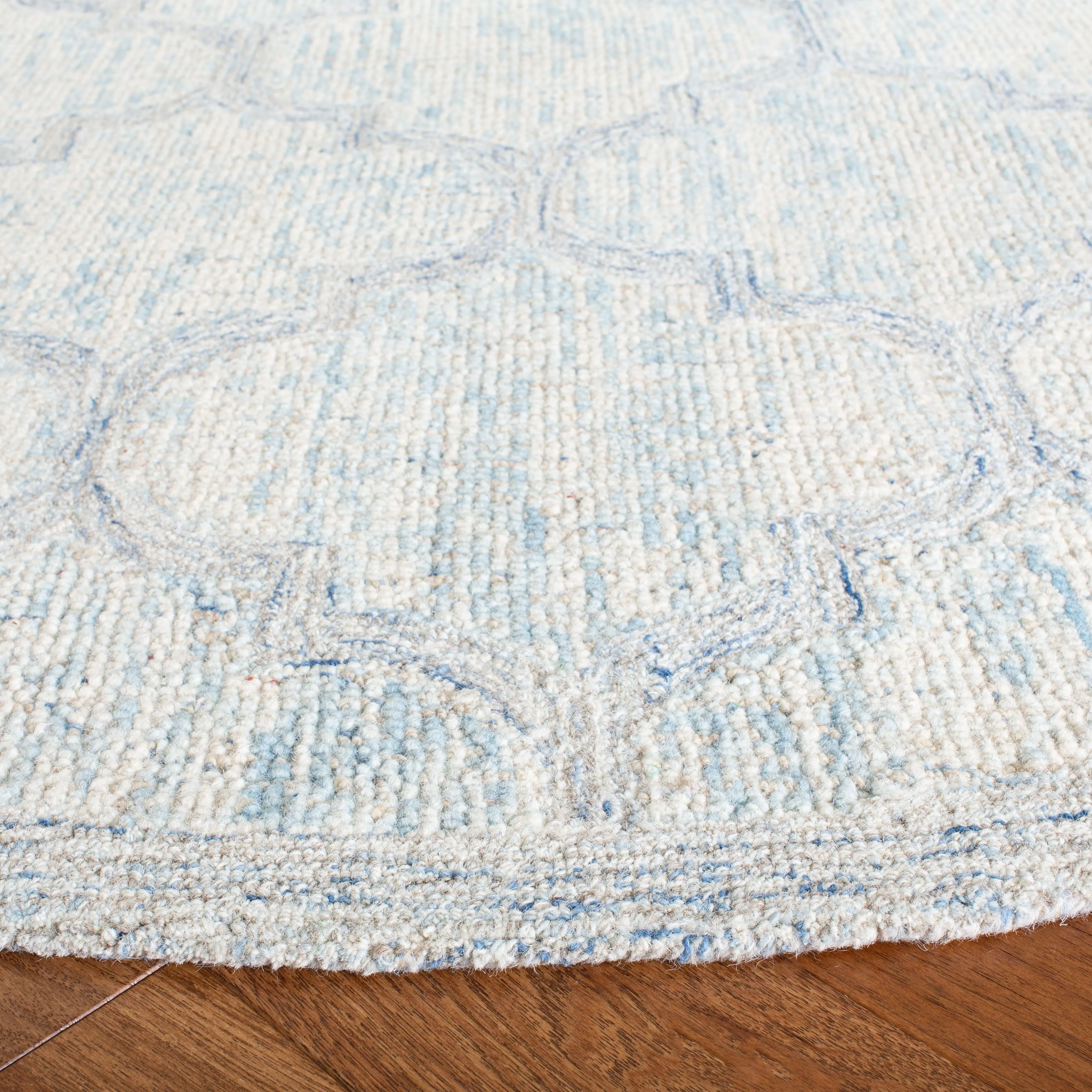 SAFAVIEH Handmade Abstract Kanan Modern Trellis Wool Area Rug