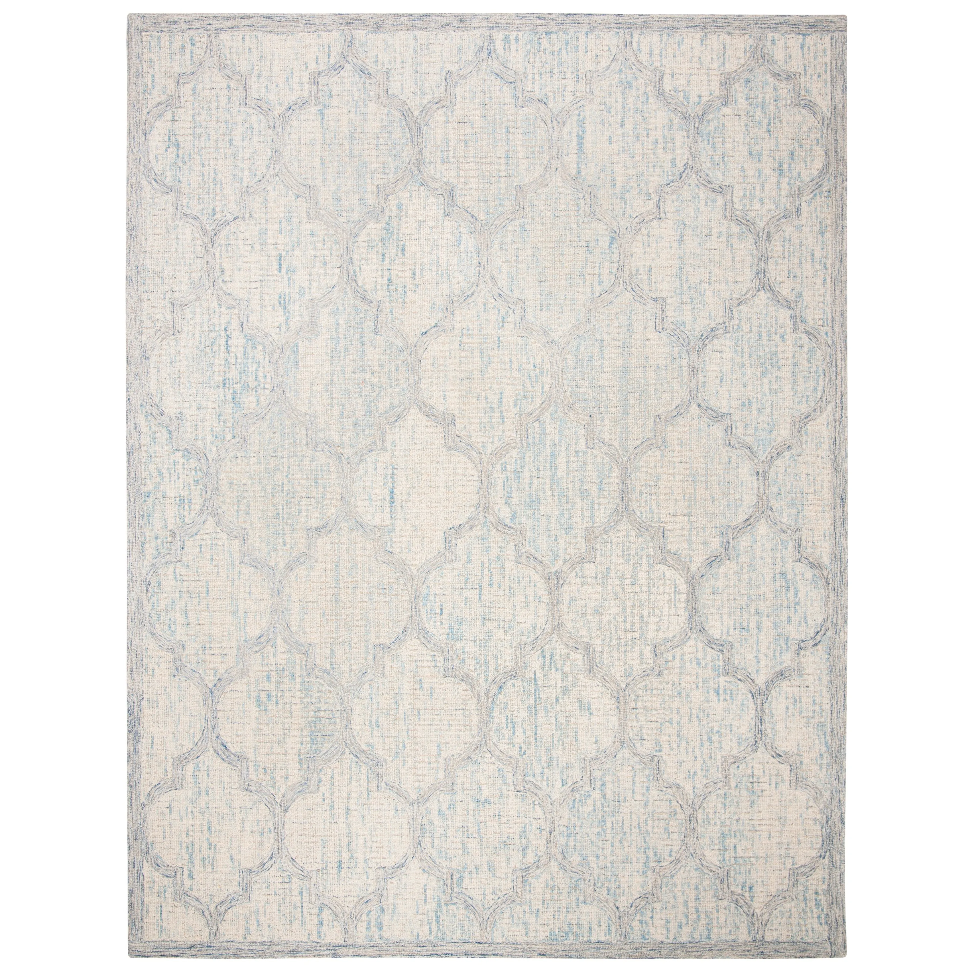 SAFAVIEH Handmade Abstract Kanan Modern Trellis Wool Area Rug