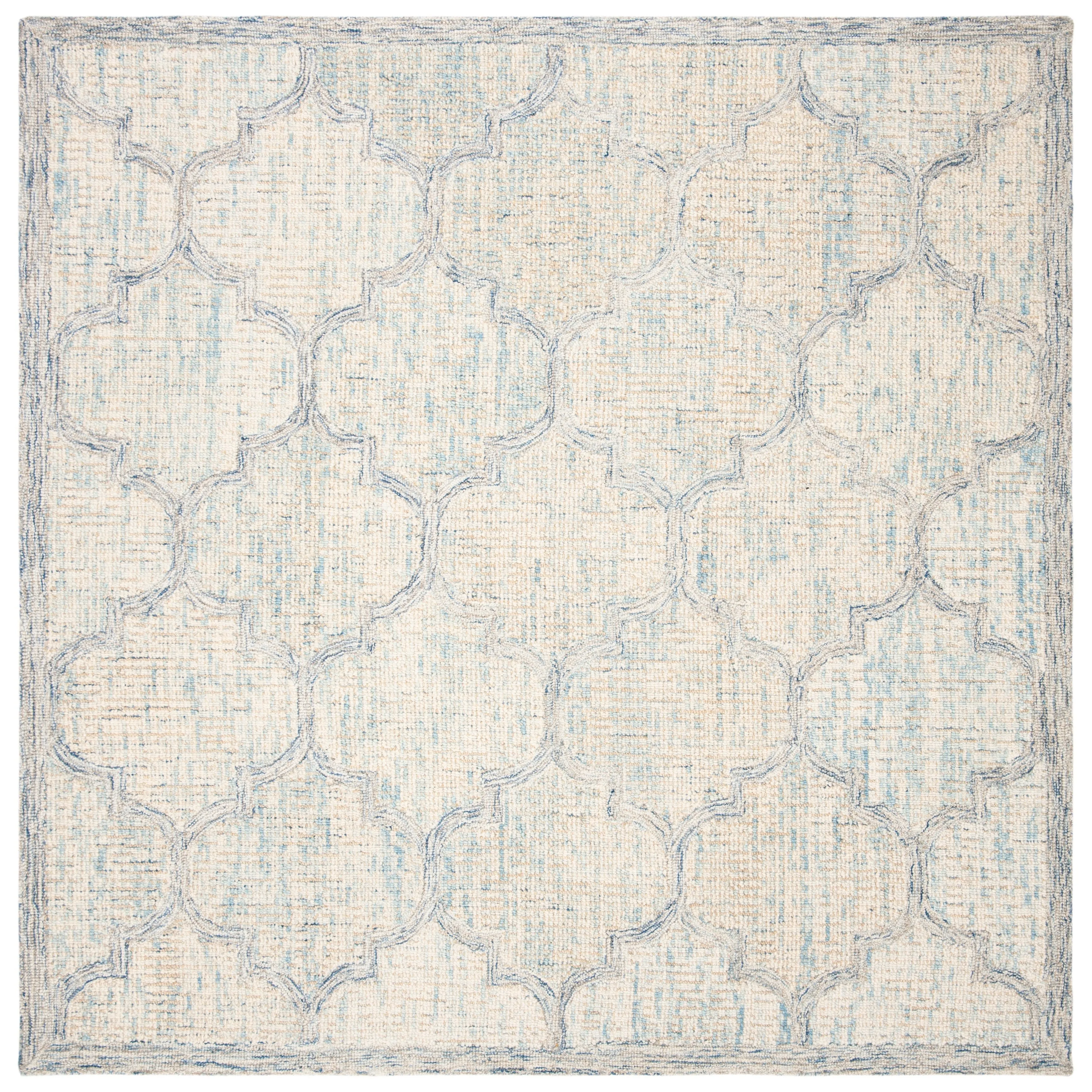 SAFAVIEH Handmade Abstract Kanan Modern Trellis Wool Area Rug