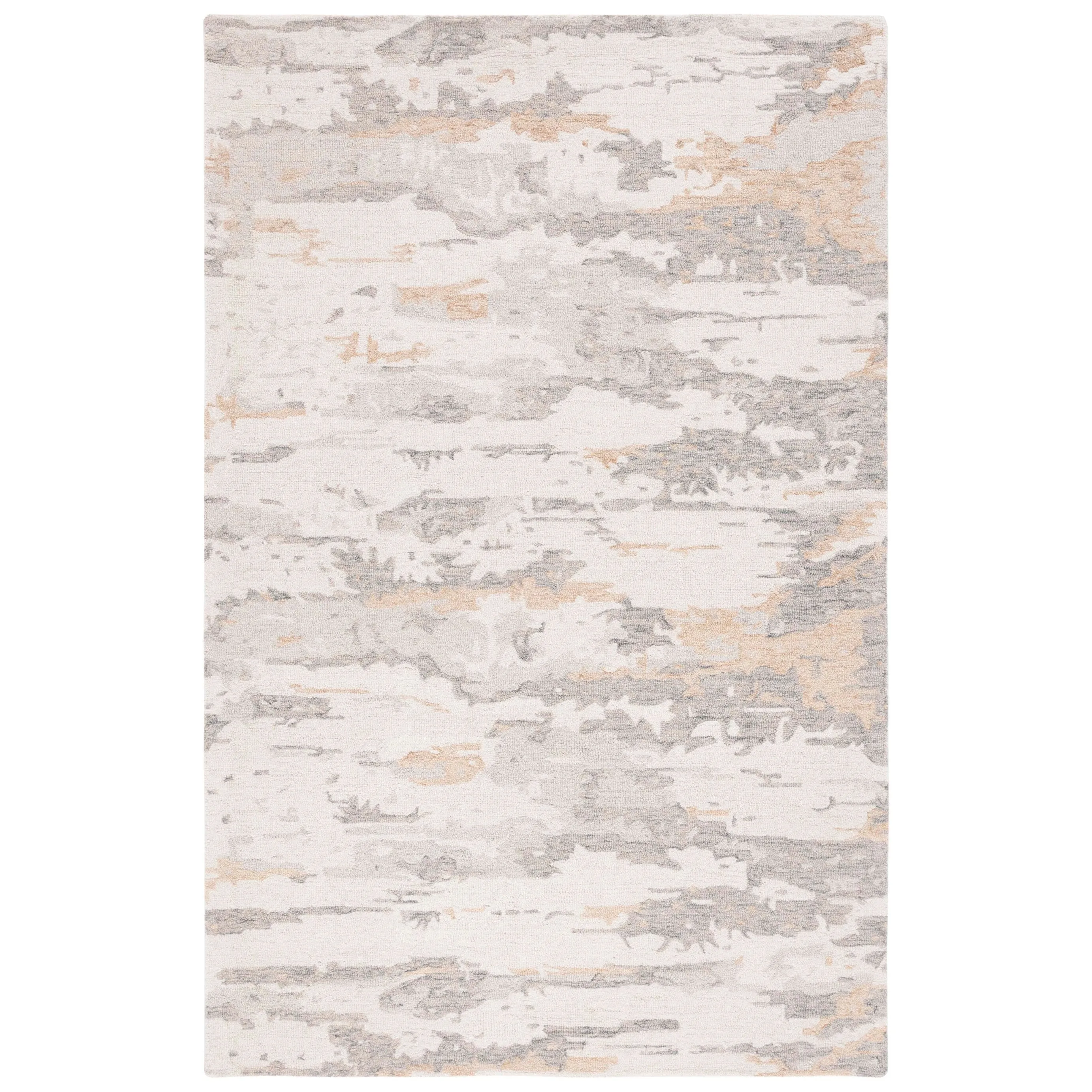 SAFAVIEH Handmade Abstract Kotoko Contemporary Wool Rug