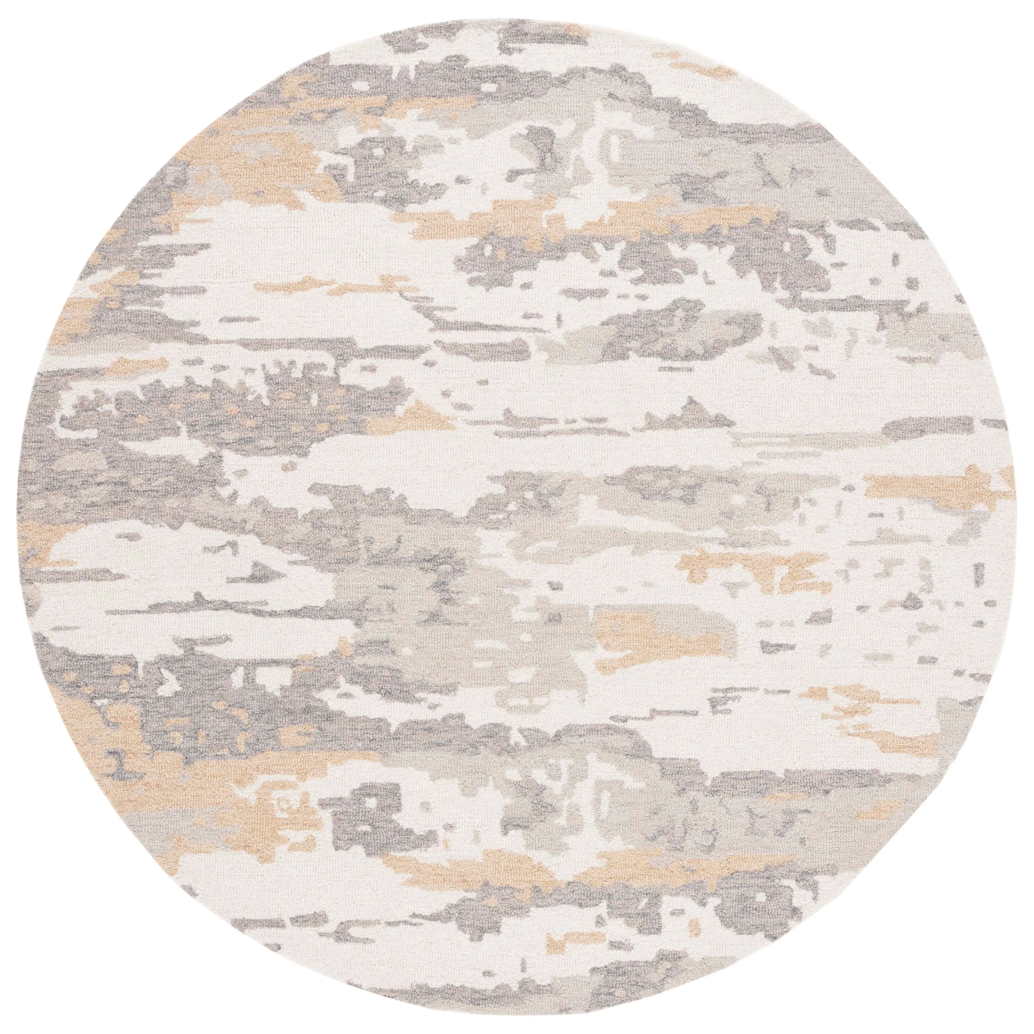 SAFAVIEH Handmade Abstract Kotoko Contemporary Wool Rug